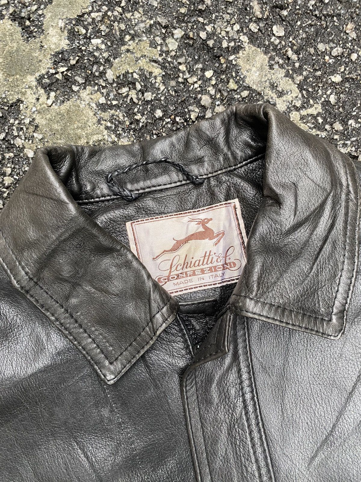 Genuine Leather beautiful Schiatti & co leather jacket Size US M / EU 48-50 / 2 - 4 Thumbnail