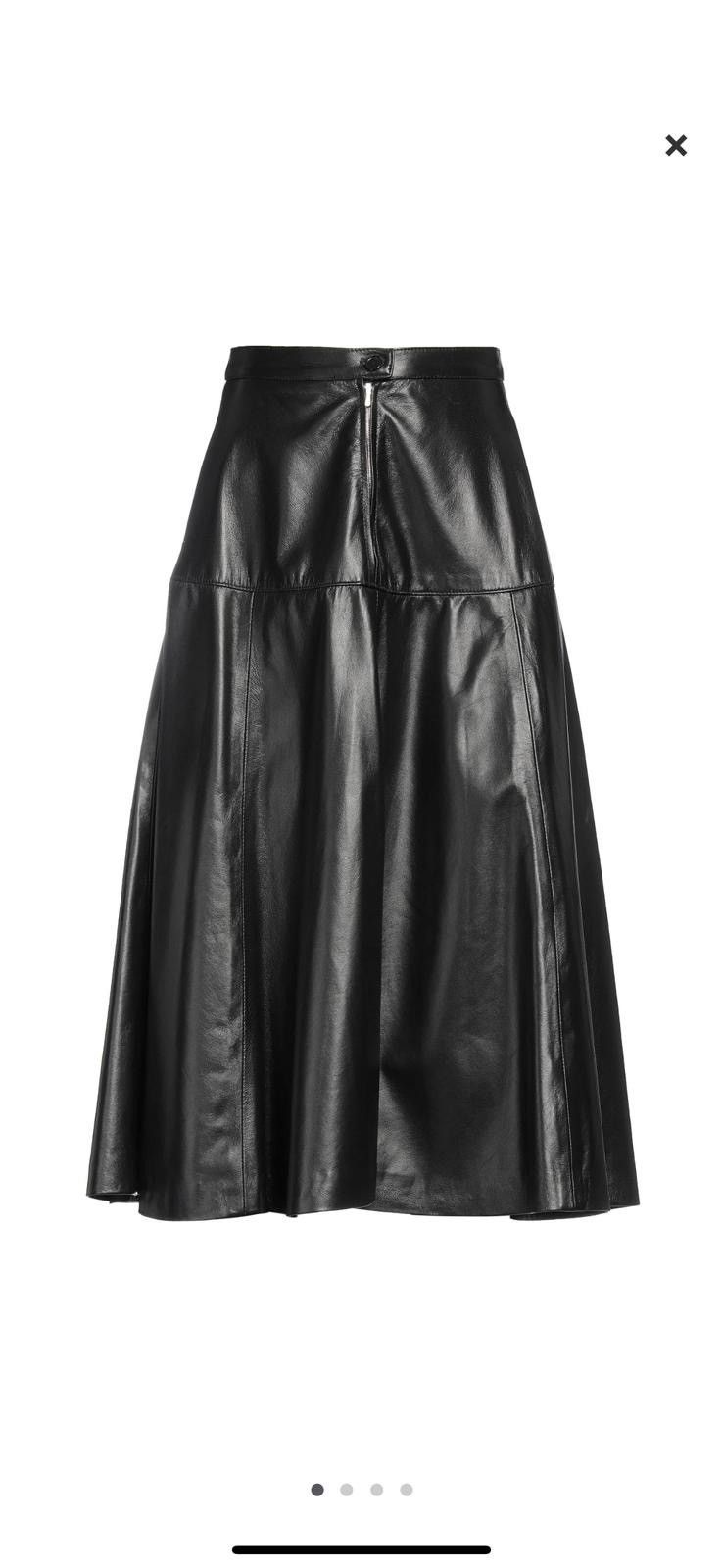 Enfants Riches Deprimes 💥$3.8K VALUE💥 SICK RUNWAY LEATHER SKIRT Size 28" / US 6 / IT 42 - 3 Thumbnail