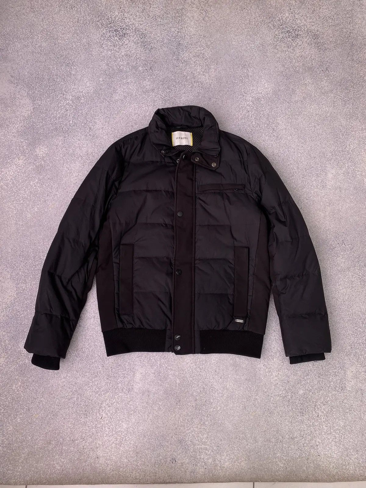 Iceberg × Vintage Vintage Iceberg Black Puffer Jacket Size US M / EU 48-50 / 2 - 1 Thumbnail