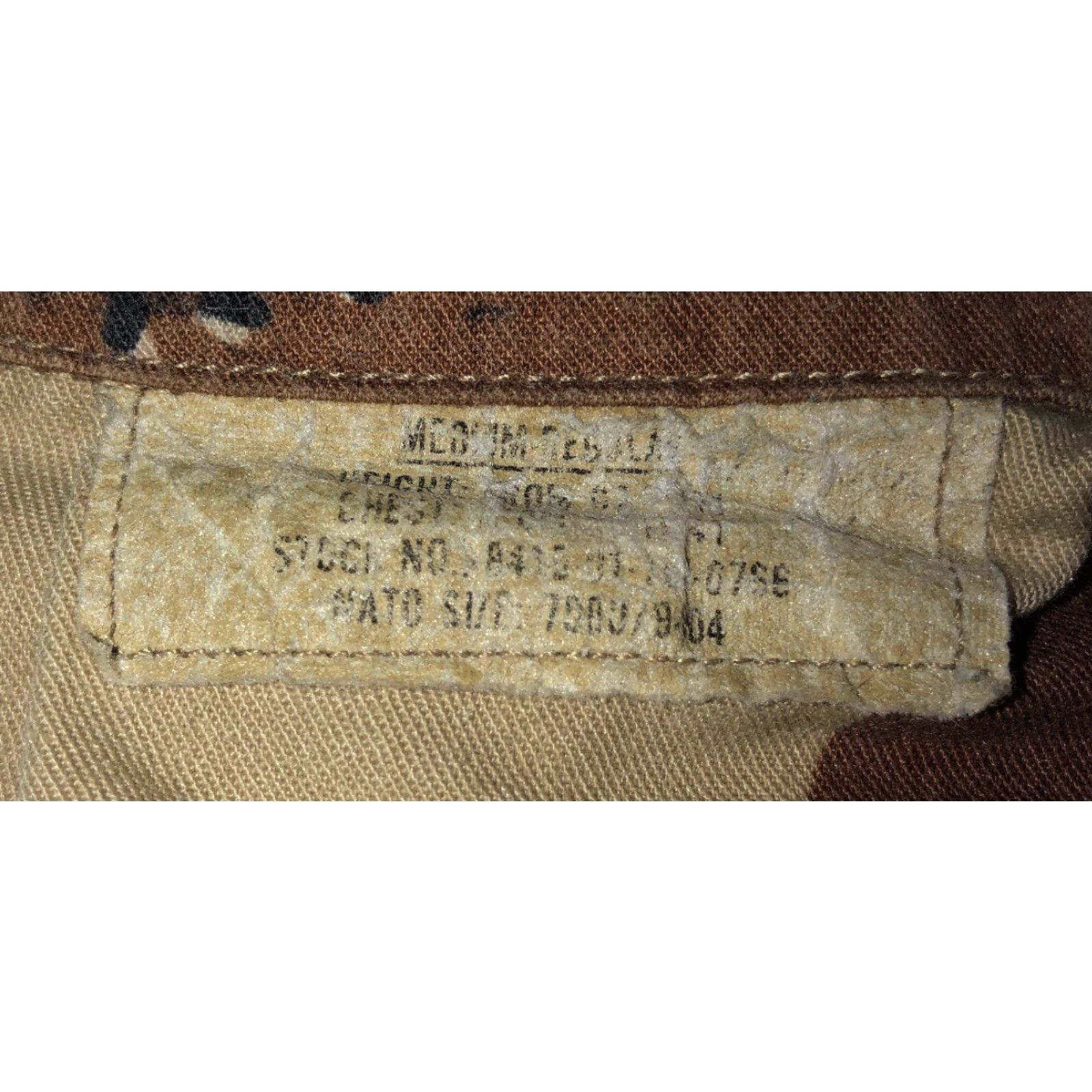 Vintage VINTAGE Military Jacket Mens Brown Button Front Size M Size US M / EU 48-50 / 2 - 5 Thumbnail