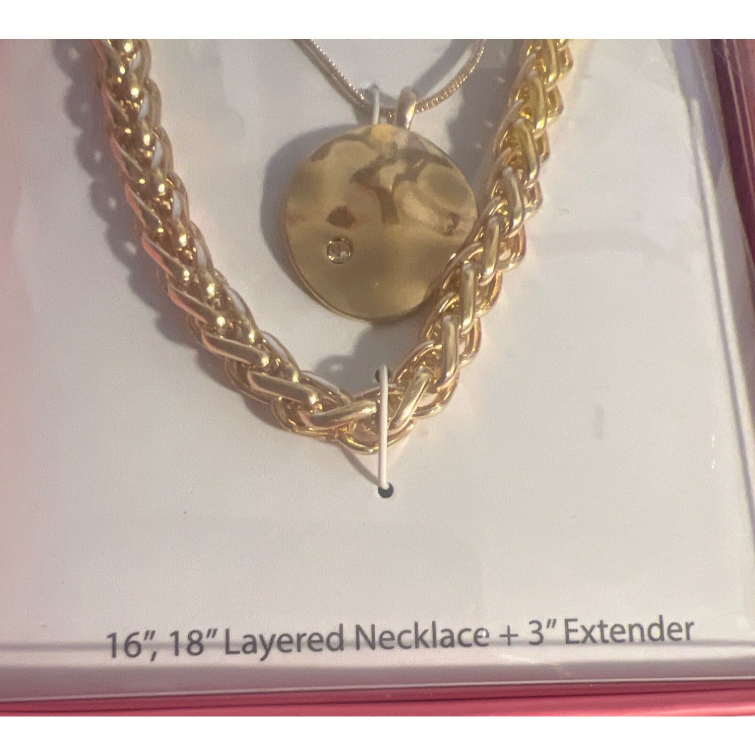 Laundry by Shelli Segal Laundry Shelli Segal Layered Necklace Earrings Set Gold Tone Size ONE SIZE - 5 Thumbnail
