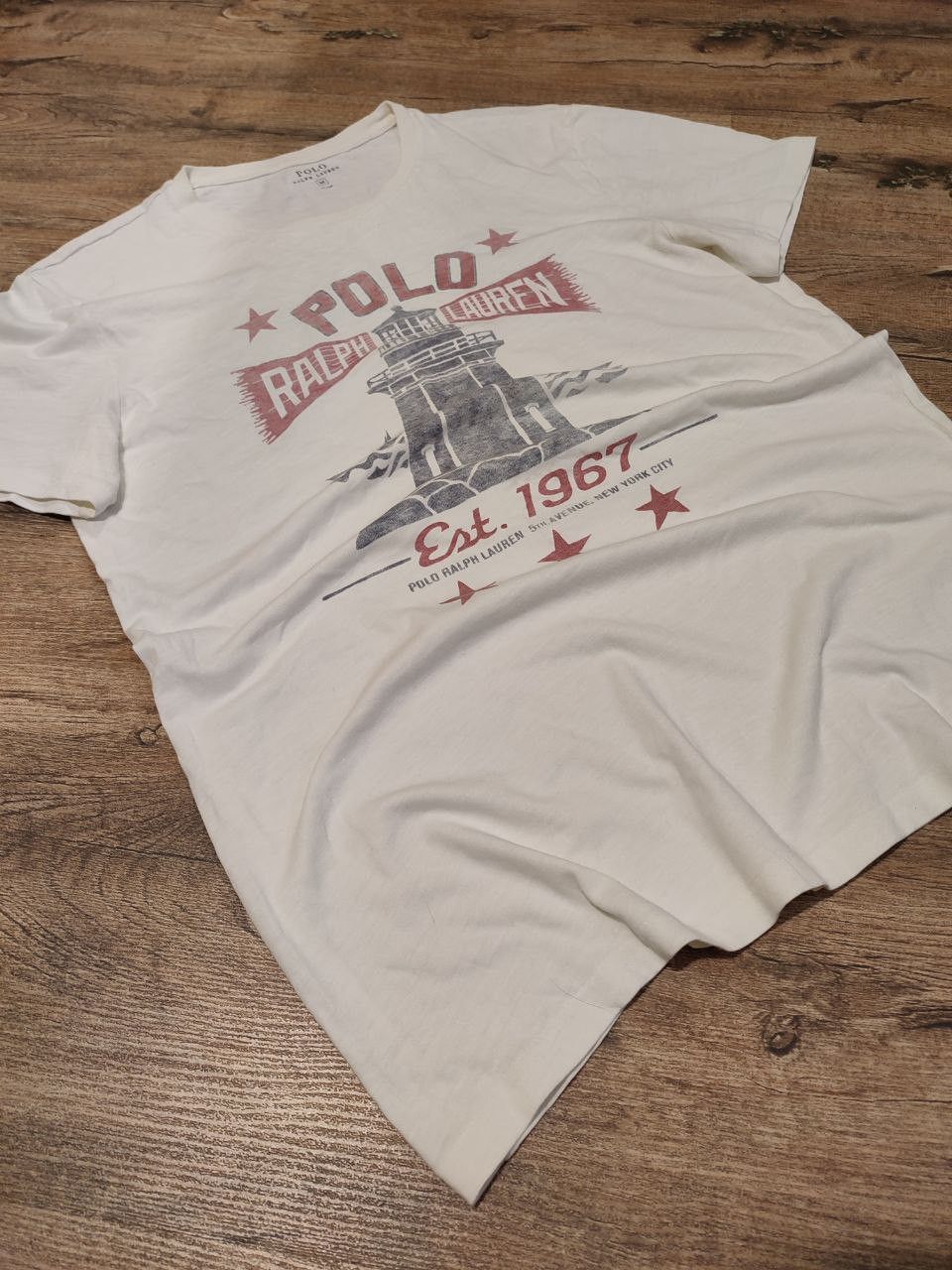 Polo Ralph Lauren Polo Ralph Lauren lighthouse white T- shirt M size Size US M / EU 48-50 / 2 - 3 Thumbnail