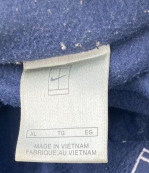 Nike × Vintage Vintage Nike Court Fleece Jacket Size US XL / EU 56 / 4 - 6 Thumbnail