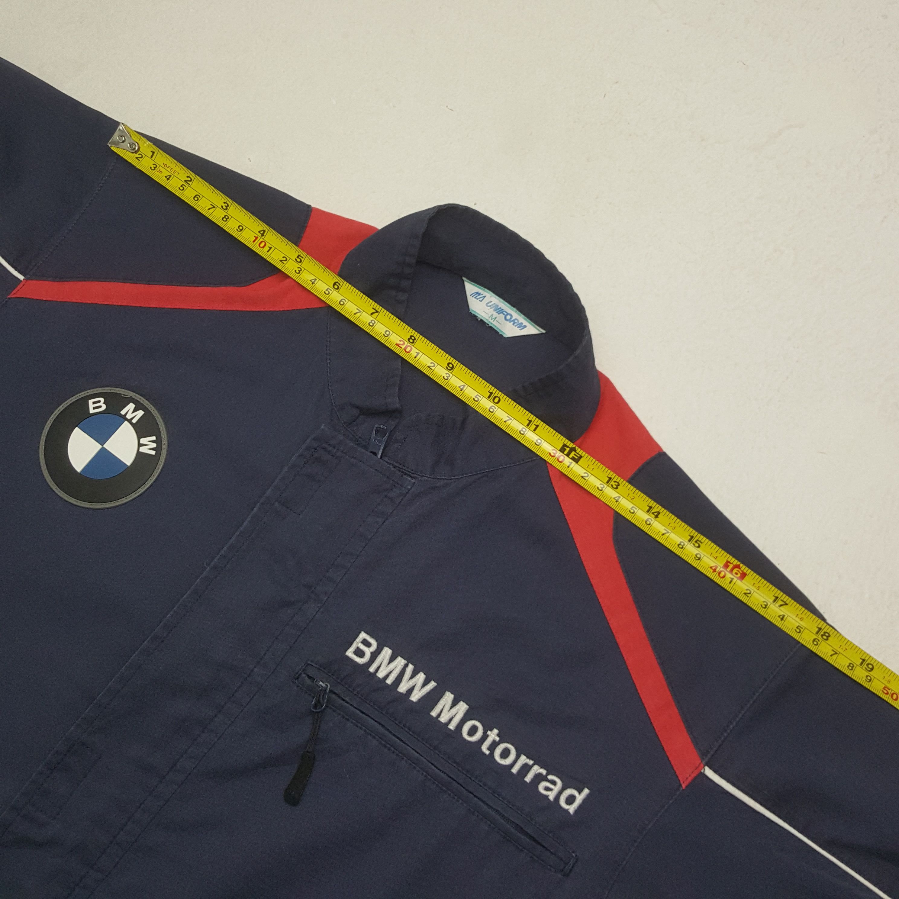 BMW Vintage BMW Motorrad Worker Coverall Jacket Size US XS / EU 42 / 0 - 10 Thumbnail