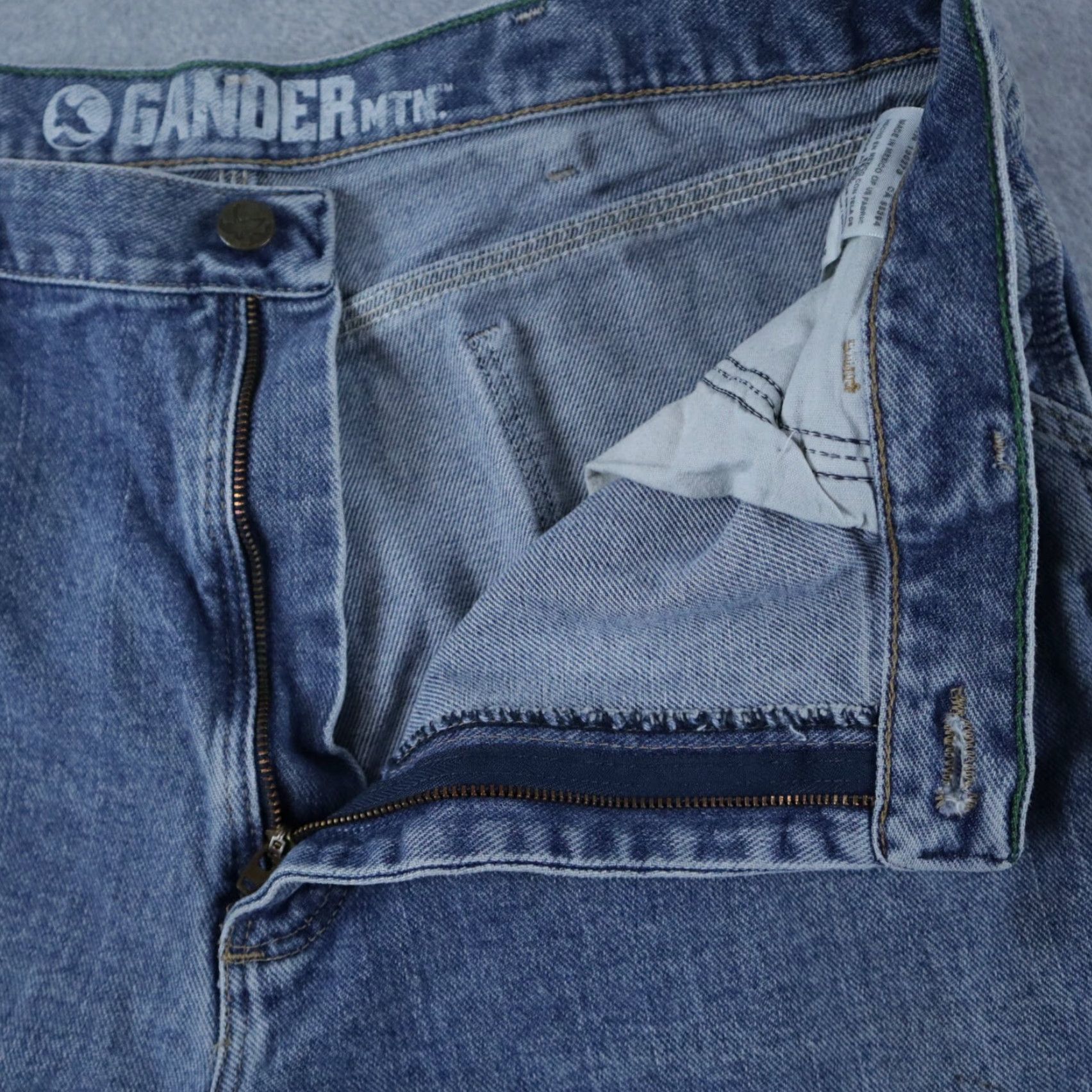 Vintage Gander Mountain Jeans Mens 36x32 Carpenter Utility Painter Denim Blue Jeans Mens 36x32 Blue Size US 36 / EU 52 - 5 Thumbnail