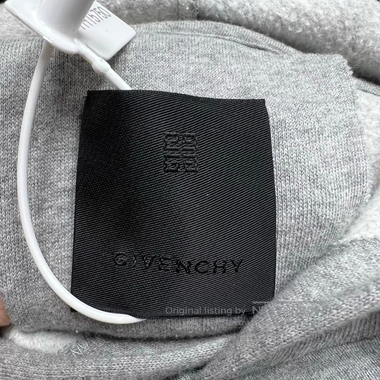 Givenchy givenchy gray hooded sweatshirt with holes. Size US M / EU 48-50 / 2 - 5 Thumbnail