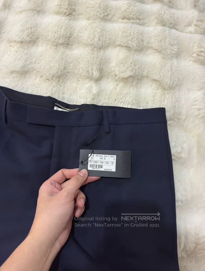 Saint Laurent Paris Saint Laurent Paris Dark Blue Trousers i Size US 34 / EU 50 - 3 Thumbnail