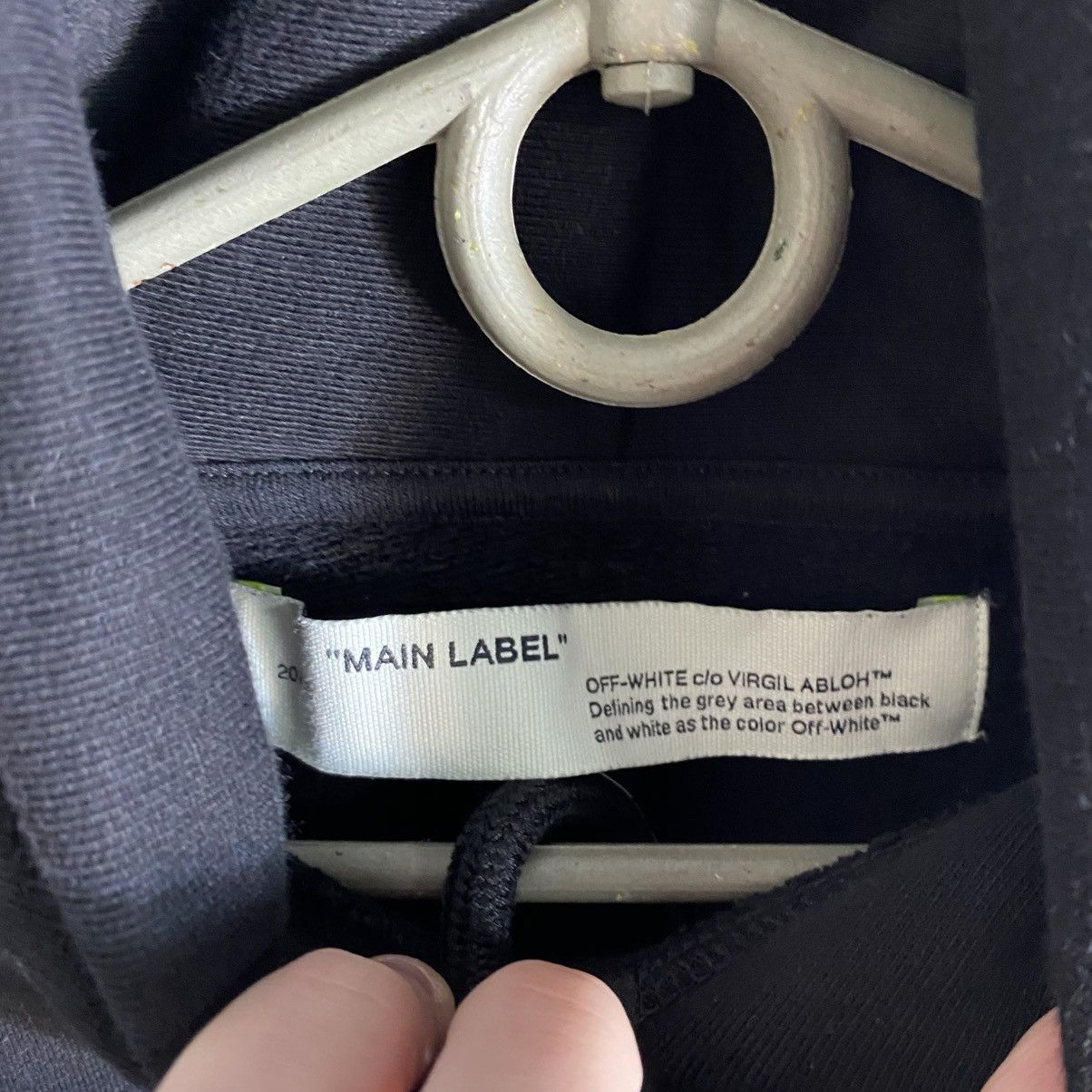 Off-White Offwhite Hoodie Big Logo Size US XXS / EU 40 - 5 Thumbnail