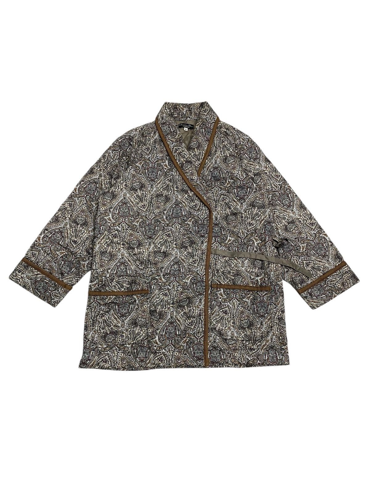 Christian Dior Monsieur × Vintage Vintage Christian Dior paisley quilted jacket Size M / US 6-8 / IT 42-44 - 1 Thumbnail