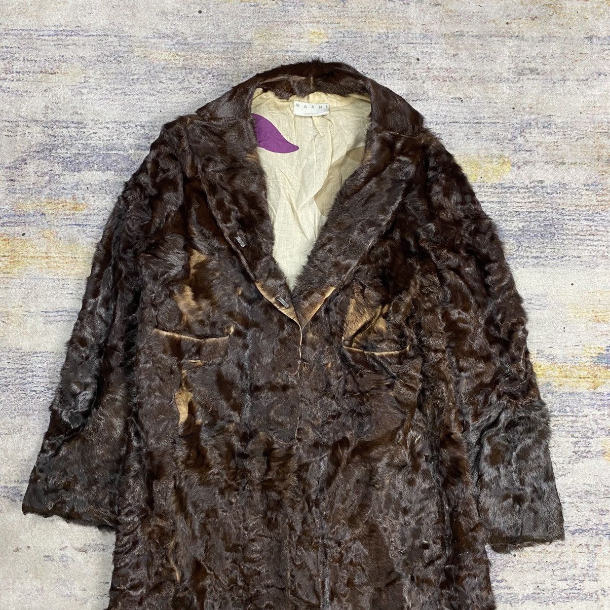 Marni Marni fur coat Size M / US 6-8 / IT 42-44 - 2 Thumbnail