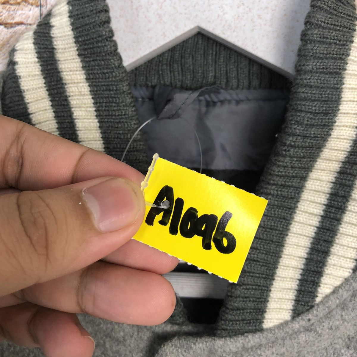 Japanese Brand Fair Mont Grey Bombers Jacket #A1096 Size US S / EU 44-46 / 1 - 12 Thumbnail