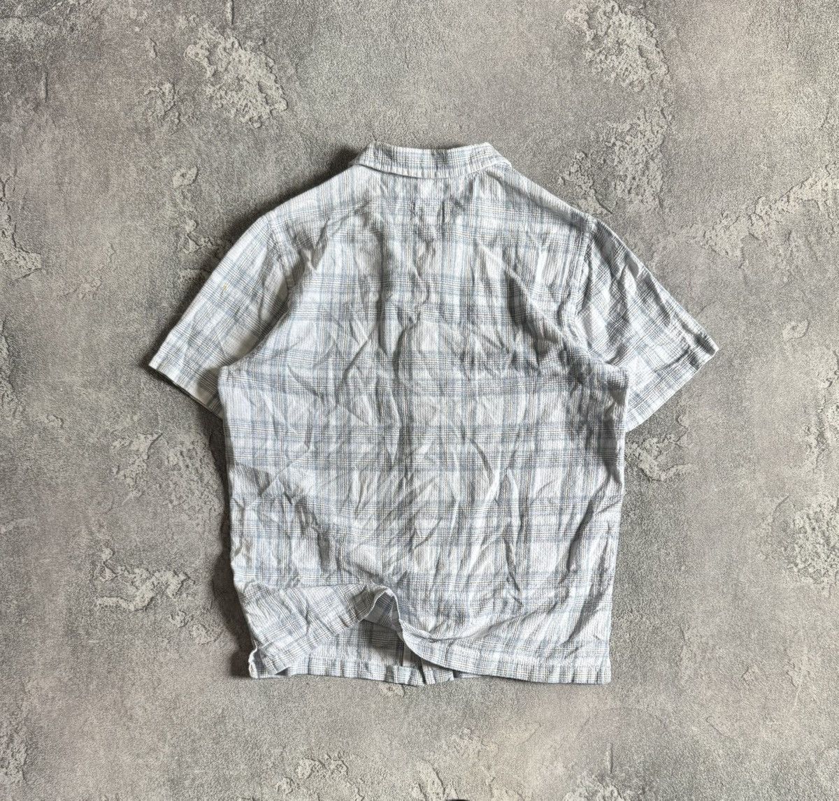 Folk Folk 3size linen button up casual shirt polo short sleeve Size US M / EU 48-50 / 2 - 8 Thumbnail
