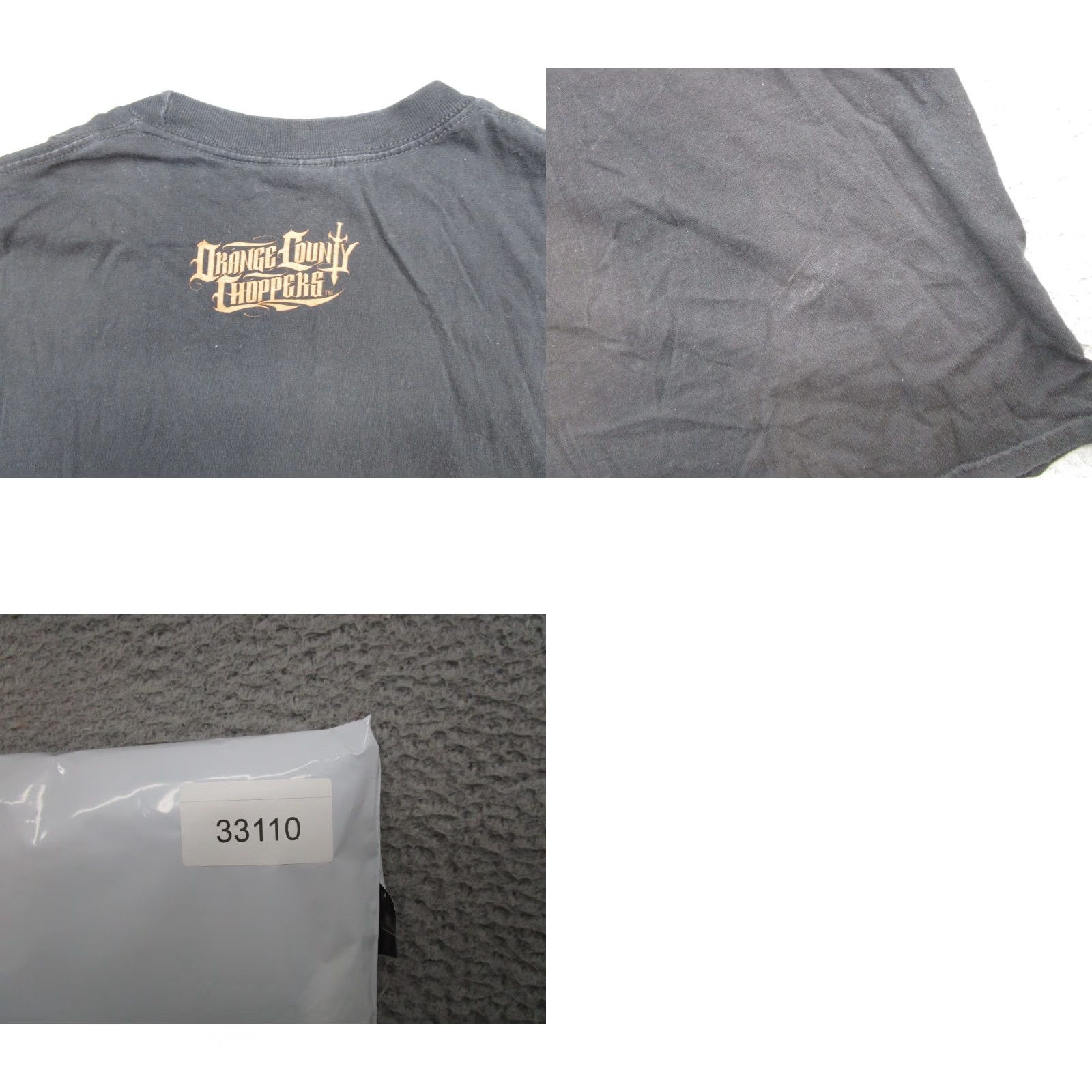 Doublet VINTAGE Tennessee River T-Shirt Mens XL Crew Neck Short Sleeve Double-Sided Orange County Choppers TV Promo Black Cotton 2000s Size US XL / EU 56 / 4 - 9 Thumbnail
