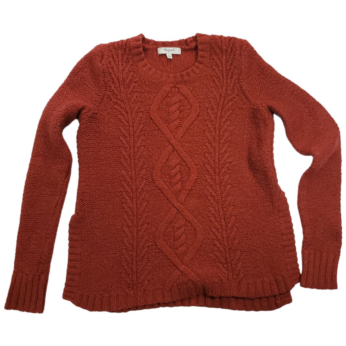 Madewell Madewell | Firelight Wool & Alpaca Blend Cable Sweater | XS Size XS / US 0-2 / IT 36-38 - 4 Thumbnail