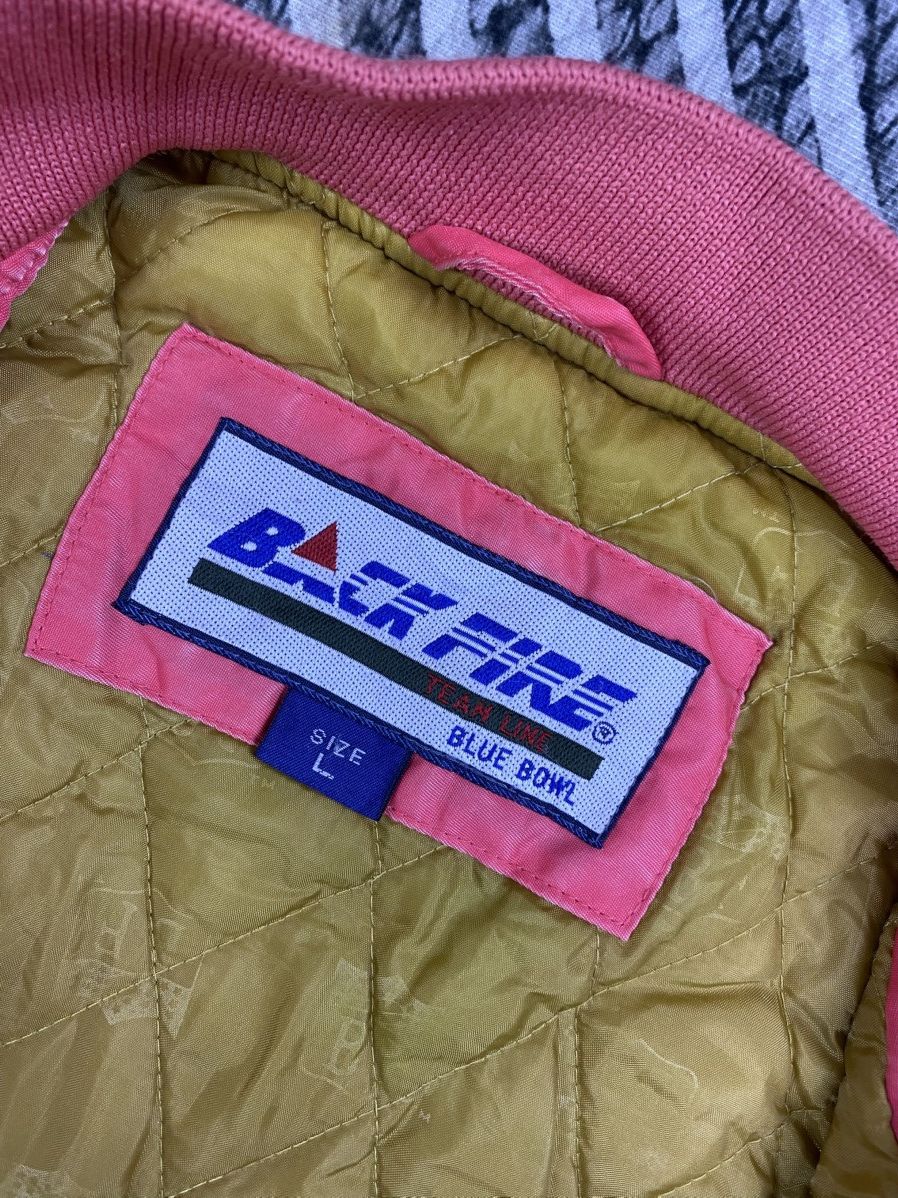 Vintage Vintage Back FireTeam 45BF4 Embroidery Bomber Jacket Size US XL / EU 56 / 4 - 10 Thumbnail