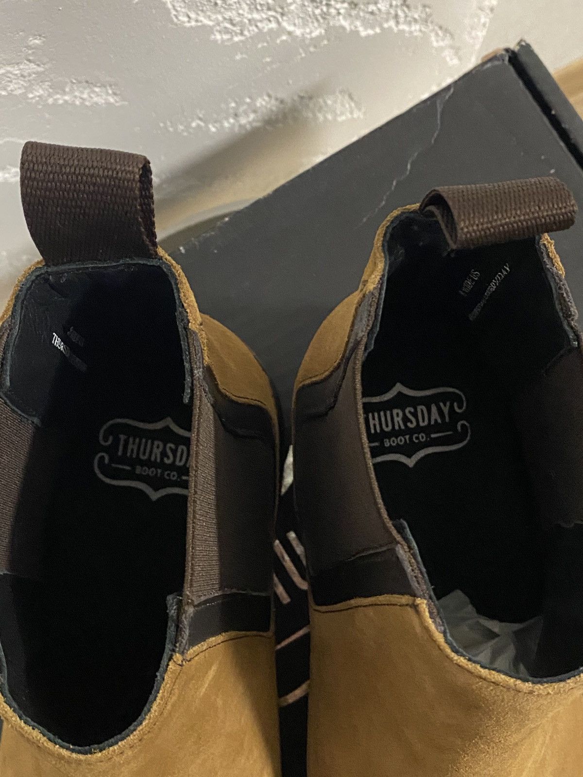 Thursday Boot Company Thursday Boot Company Honey Suede Duke Wide Boots Size:8US Size US 9 / EU 42 - 7 Thumbnail