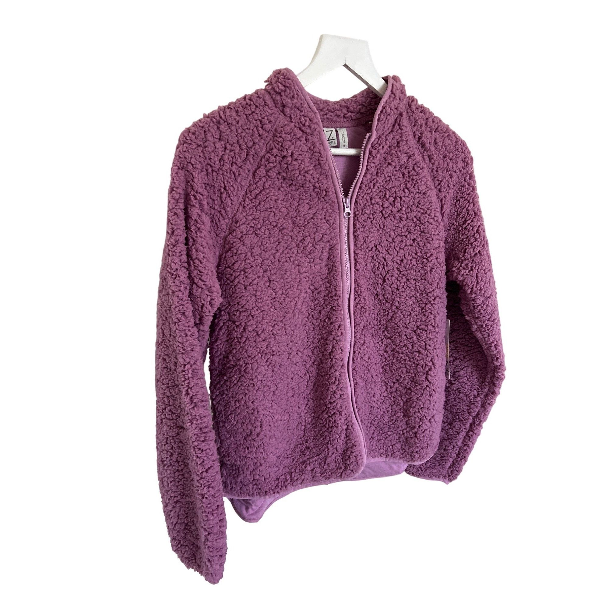 Other Z By Zella Pink Faux Shearling Zip Front Jacket Size S / US 4 / IT 40 - 3 Thumbnail