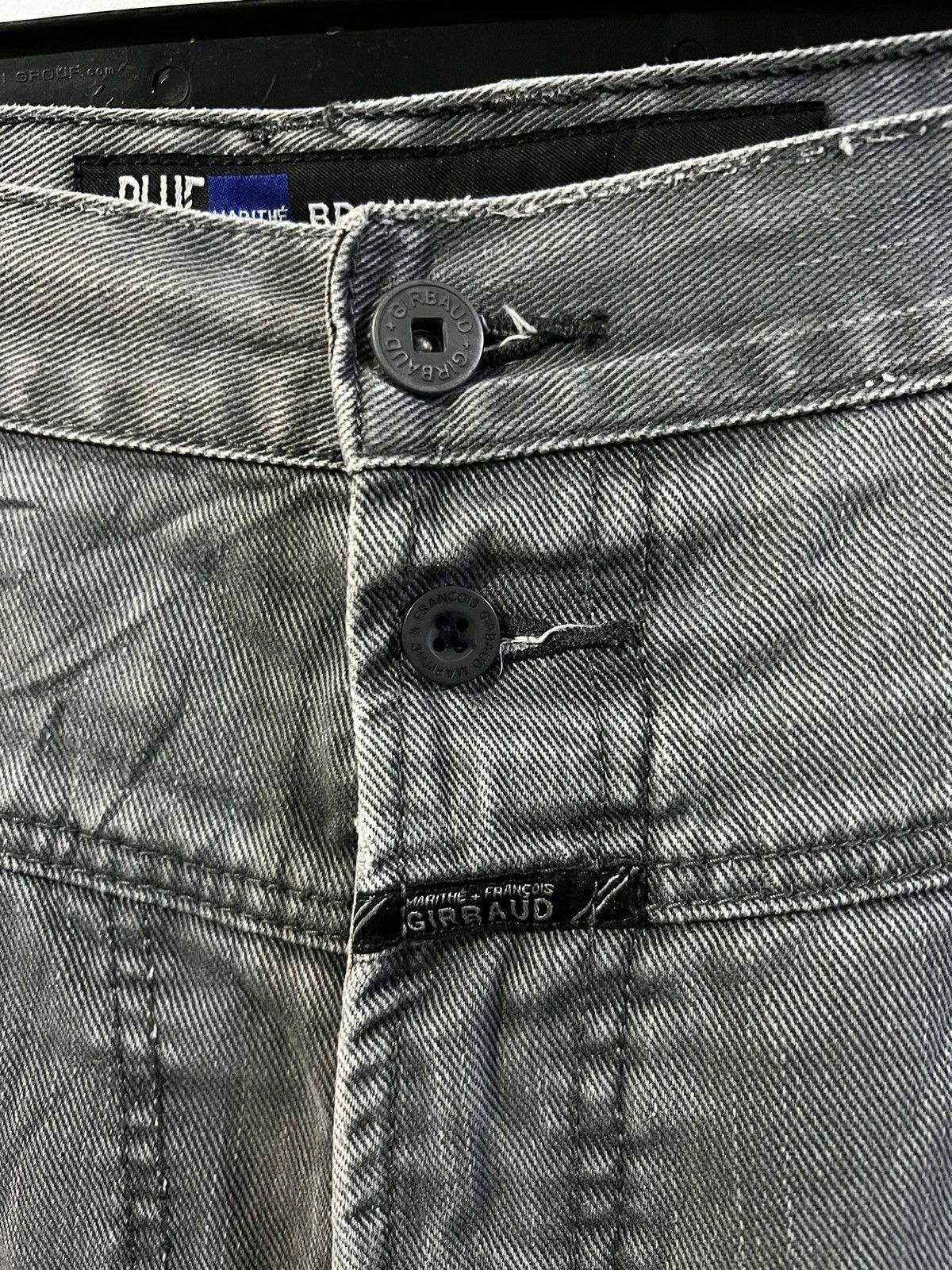 Designer × Marithe + Francois Girbaud Marithe Francois Girbaud Grey Loose Fit Baggy Jeans Size US 42 / EU 58 - 5 Thumbnail