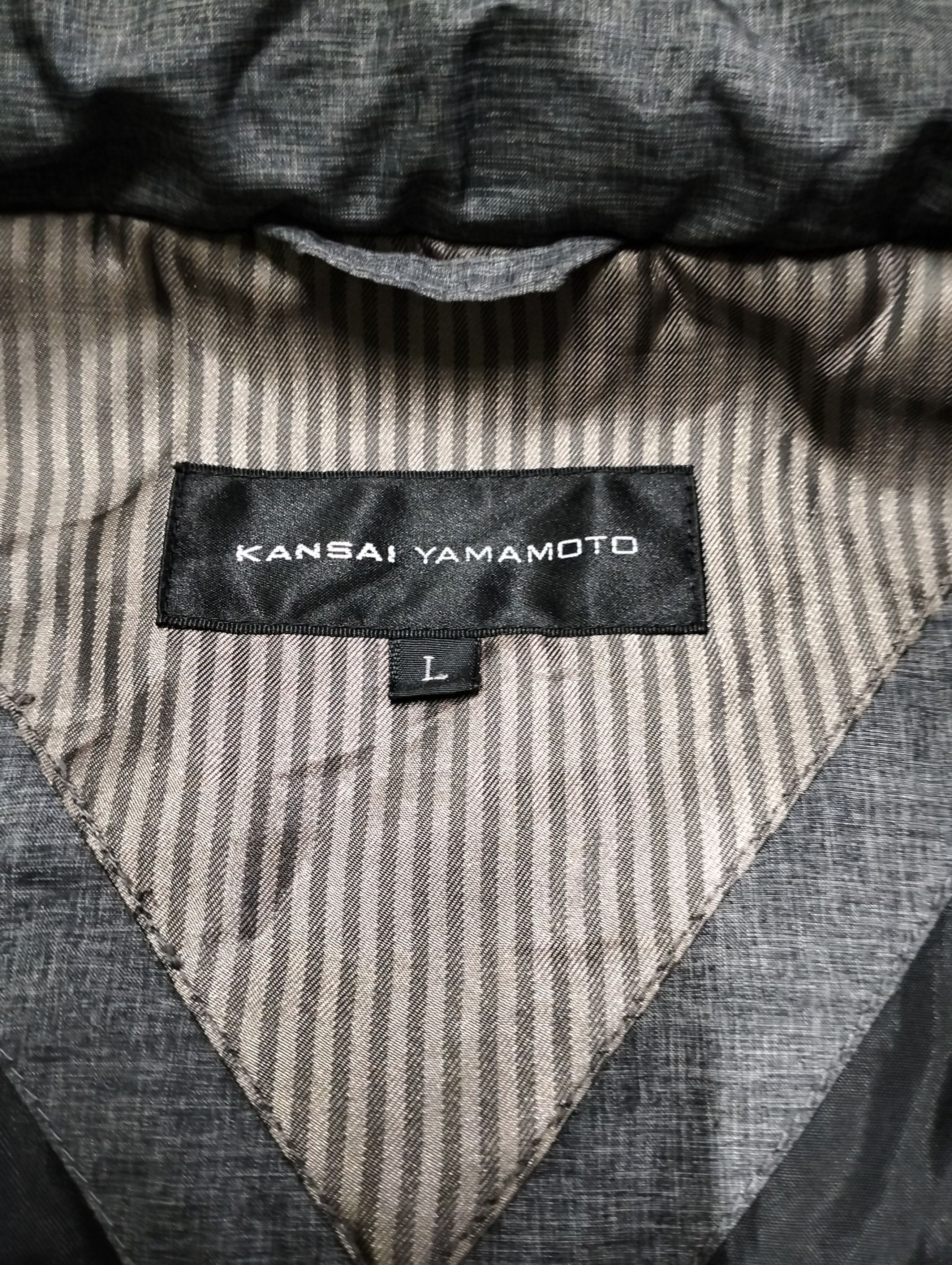Kansai Yamamoto Vintage Kansai Yamamoto Zipper Button Jacket Size US L / EU 52-54 / 3 - 18 Thumbnail