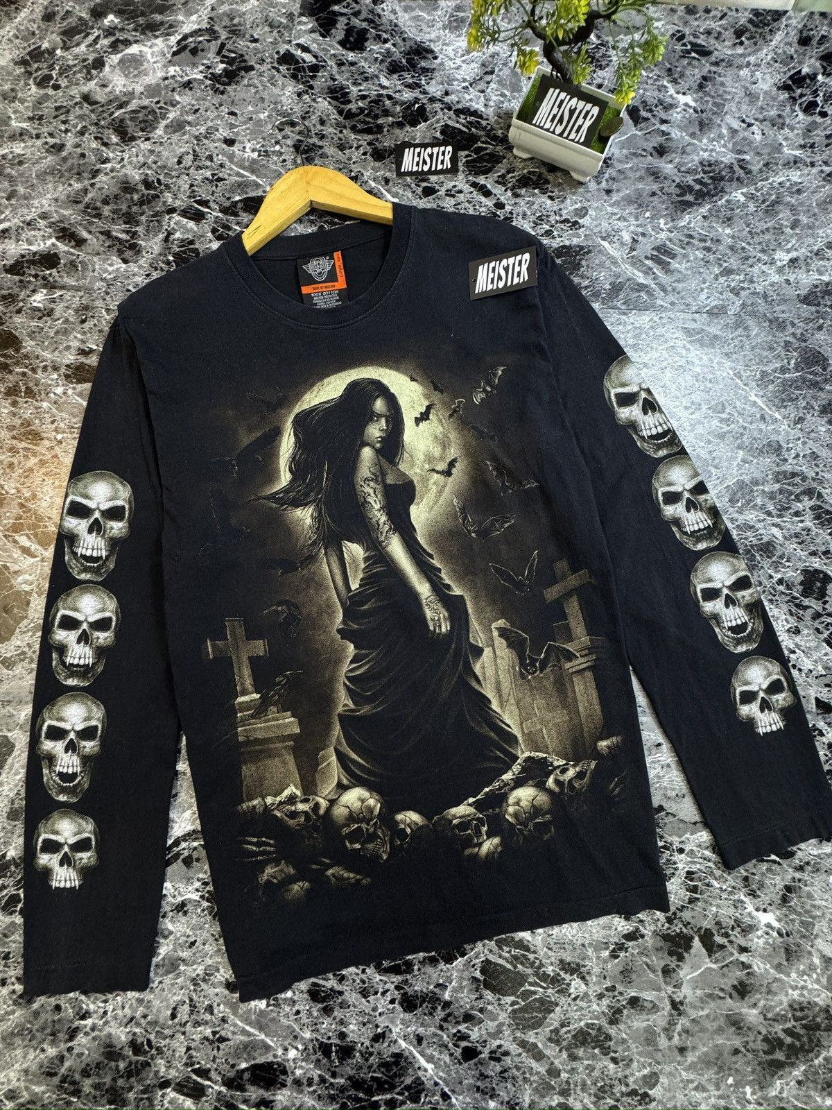 Other Vintage Y2K Rock Eagle Long Sleeve Size US L / EU 52-54 / 3 - 1 Thumbnail