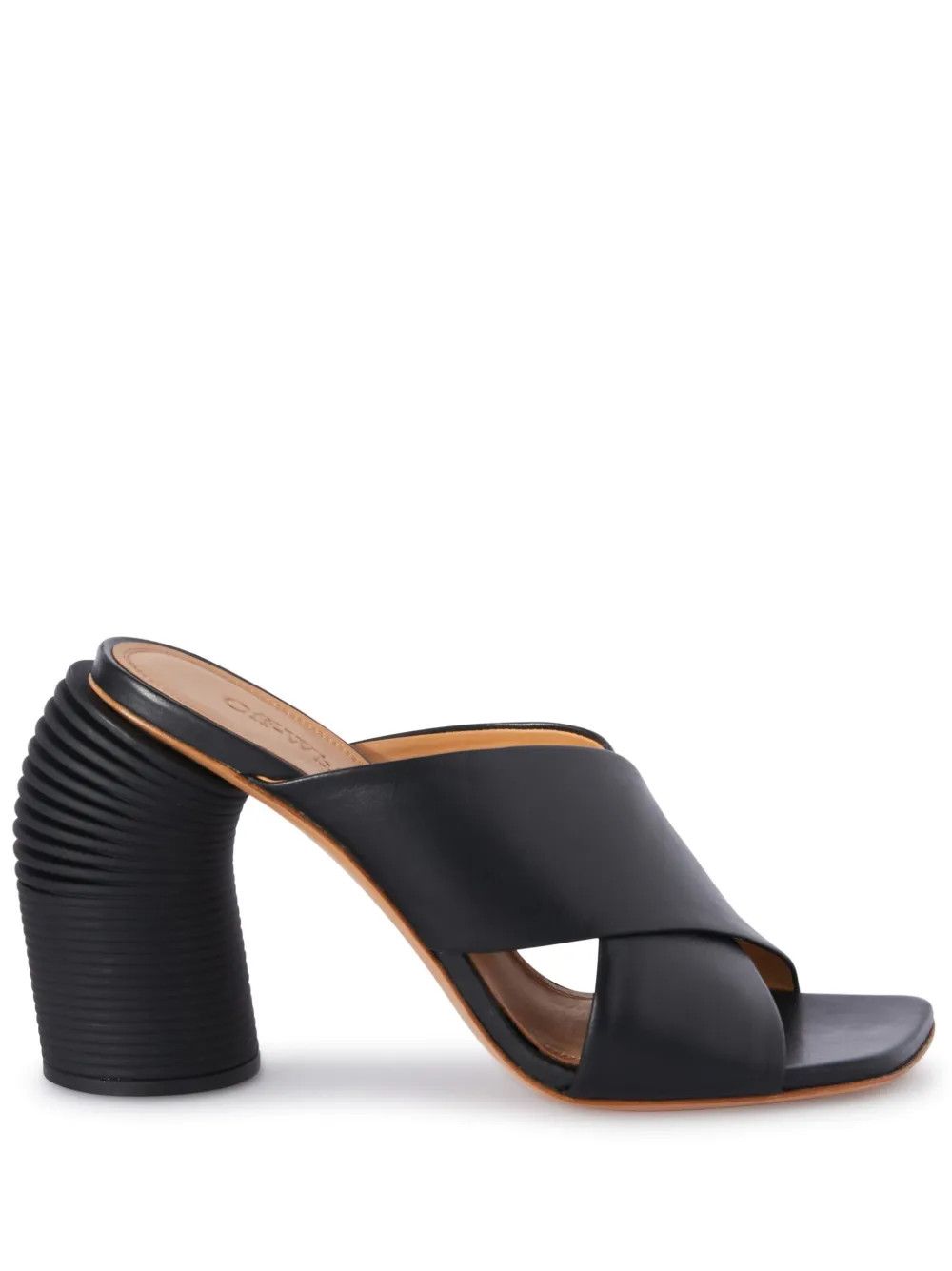 Off-White o1y1225 Mules in Black Size US 11 / IT 41 - 1 Thumbnail