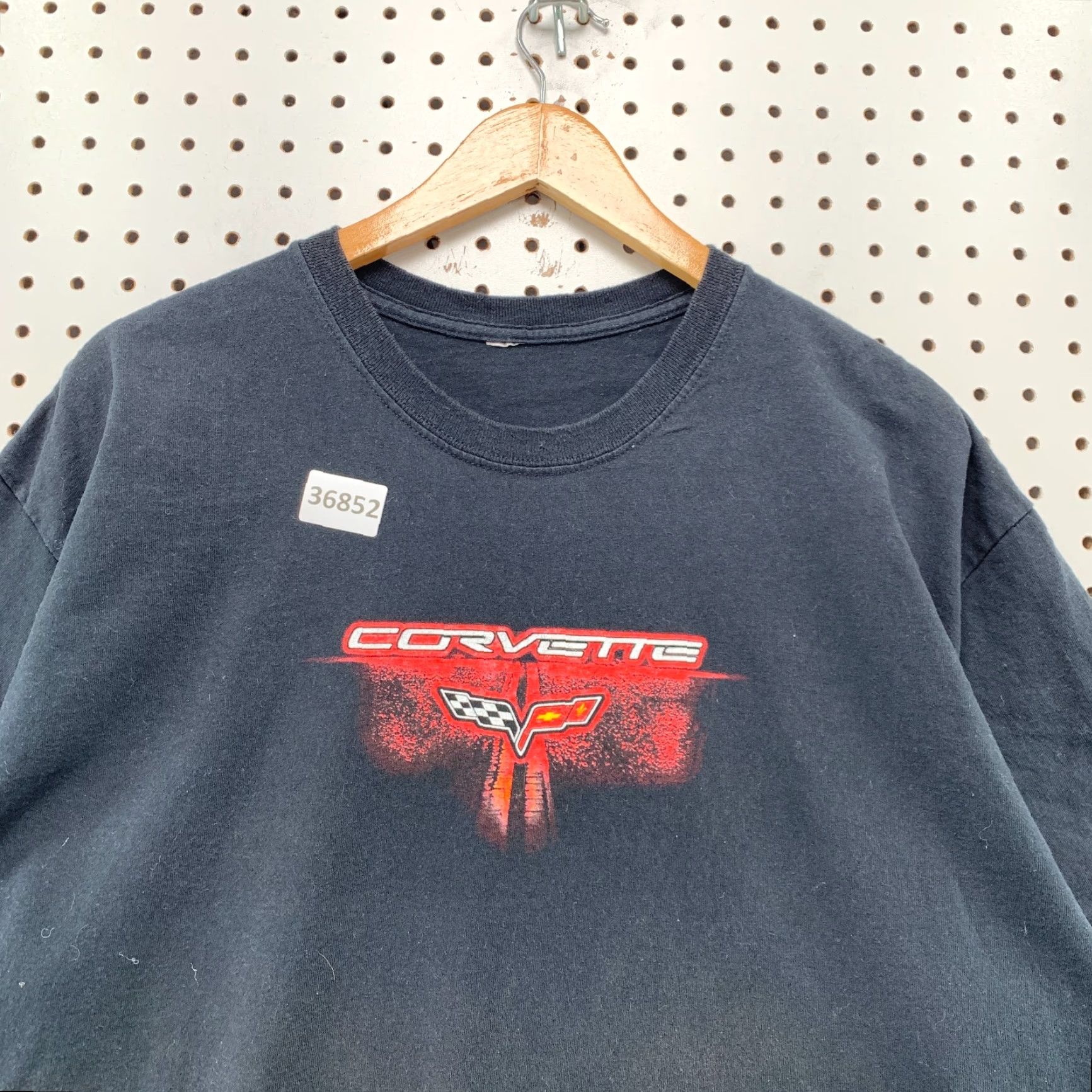 Vintage VINTAGE Chevy Corvette Street Fighter Shirt Mens XL Black Sports Car Graphic 23x29 Size US XL / EU 56 / 4 - 7 Thumbnail