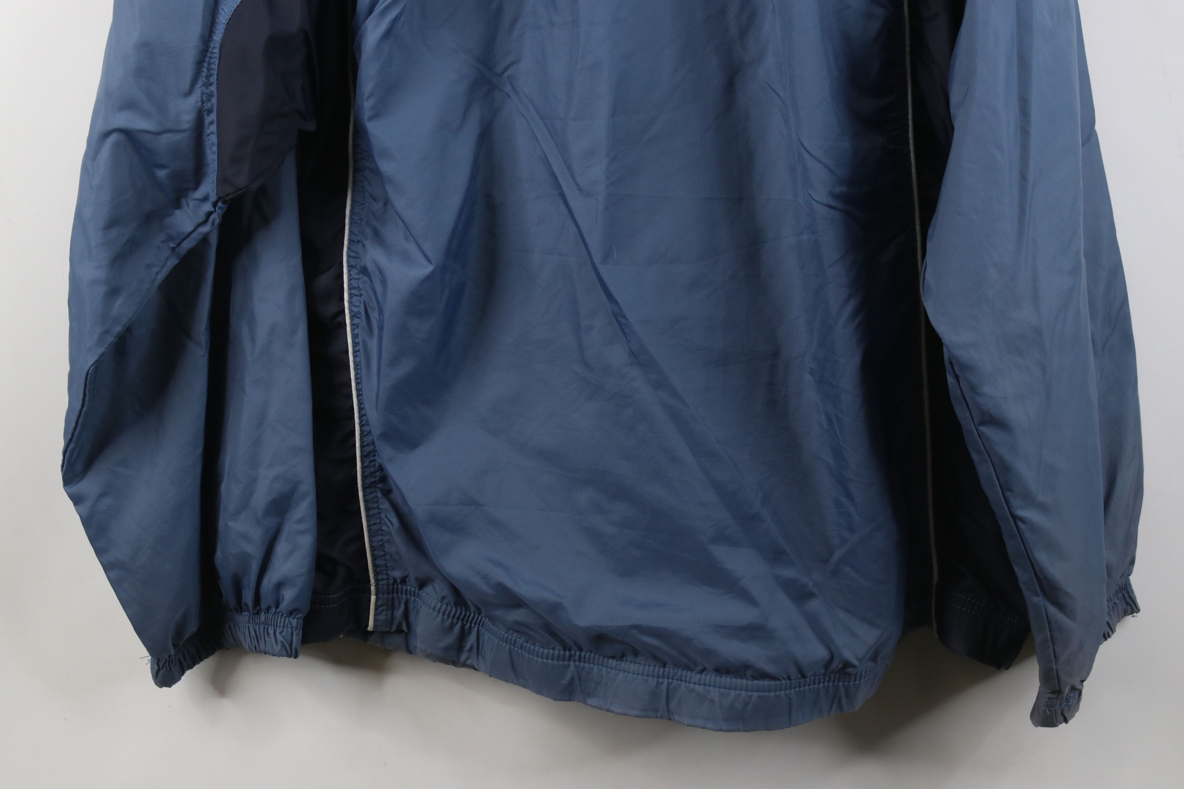 Reebok Vintage 90s Y2K Reebok Spell Lined Windbreaker Jacket Blue Size US L / EU 52-54 / 3 - 17 Thumbnail