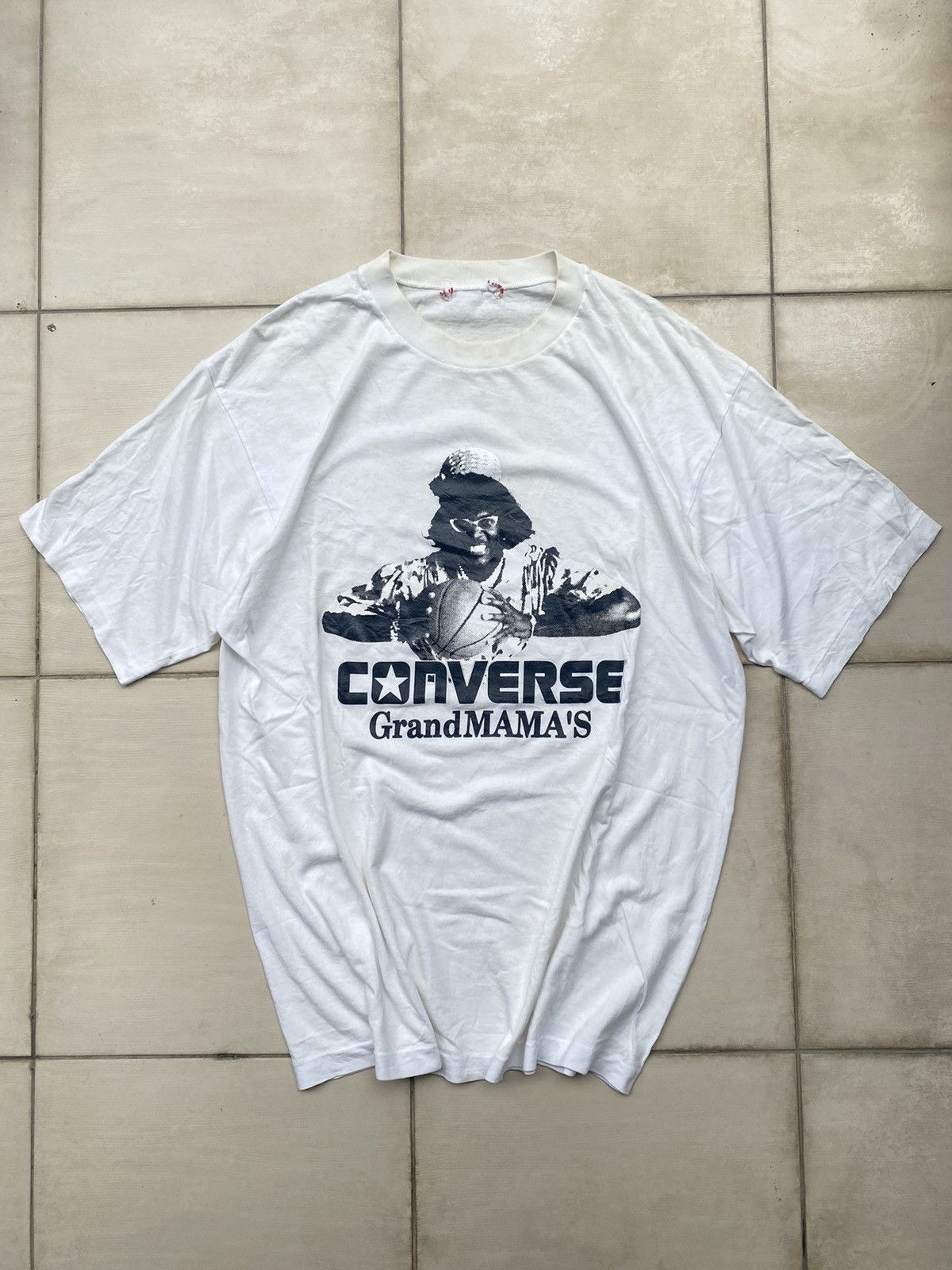 Converse × NBA × Vintage Vintage Converse Grand Mama 90s Tshirt Size US L / EU 52-54 / 3 - 1 Thumbnail