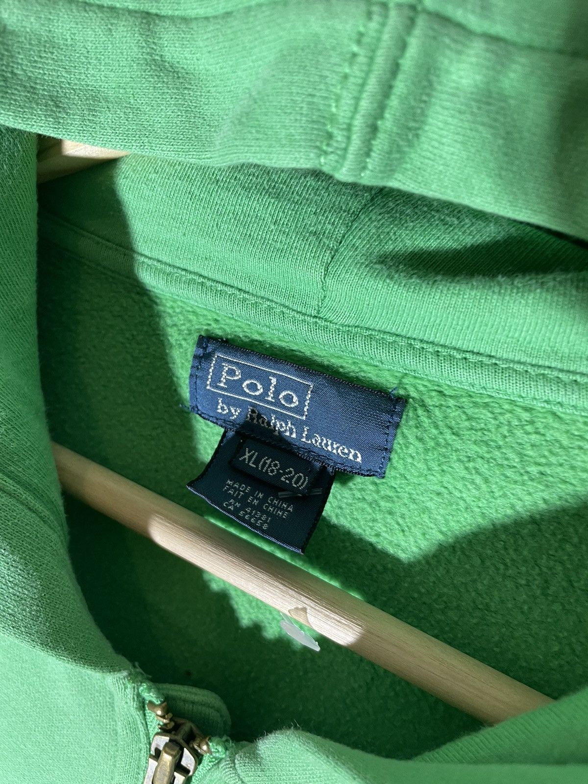 Polo Ralph Lauren × Vintage Polo Ralph Lauren vintage zip hoodie Size US S / EU 44-46 / 1 - 5 Thumbnail