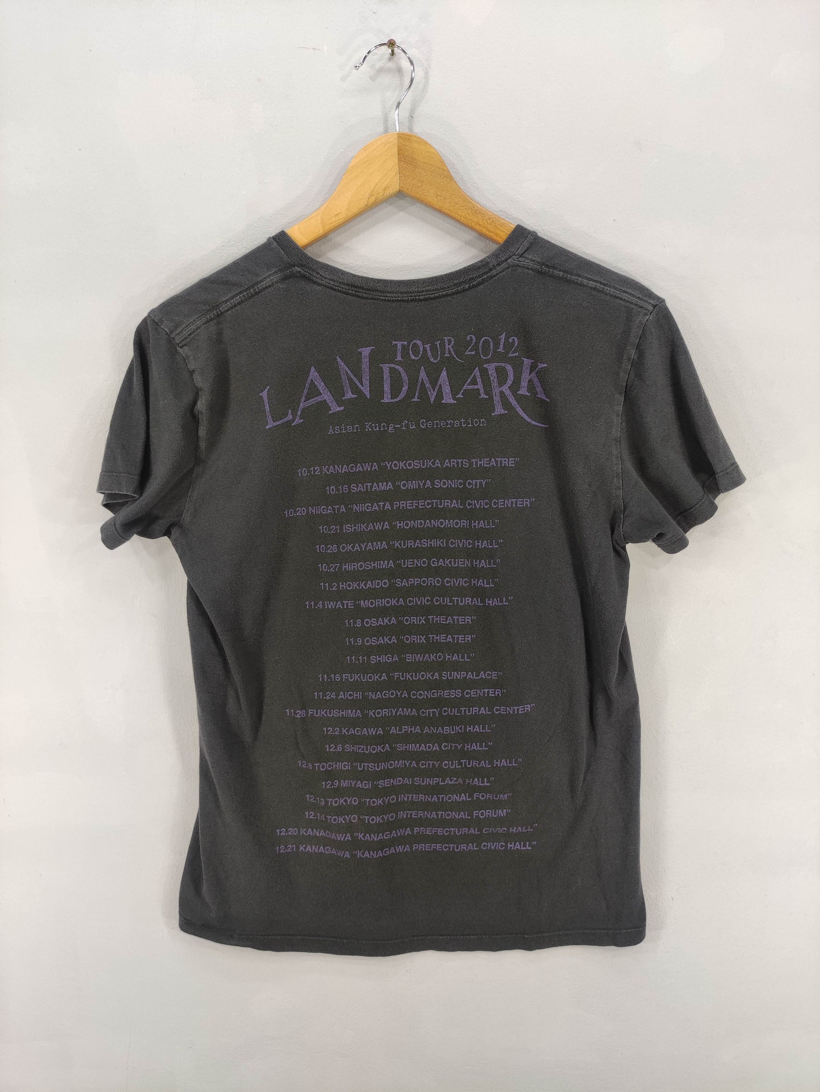 Band Tees Vintage Japanese Band Landmark Tee Tshirt Size US S / EU 44-46 / 1 - 6 Thumbnail