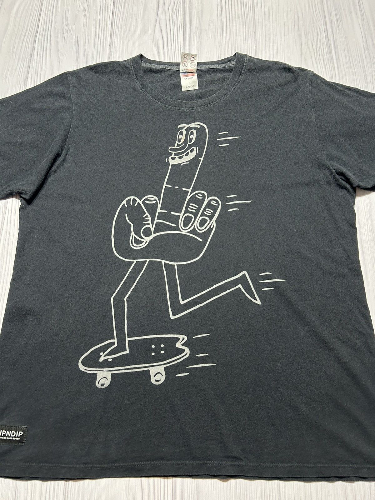 RIPNDIP Rip n Dip Fuck Skateboard T-Shirt Humor Size US L / EU 52-54 / 3 - 5 Thumbnail