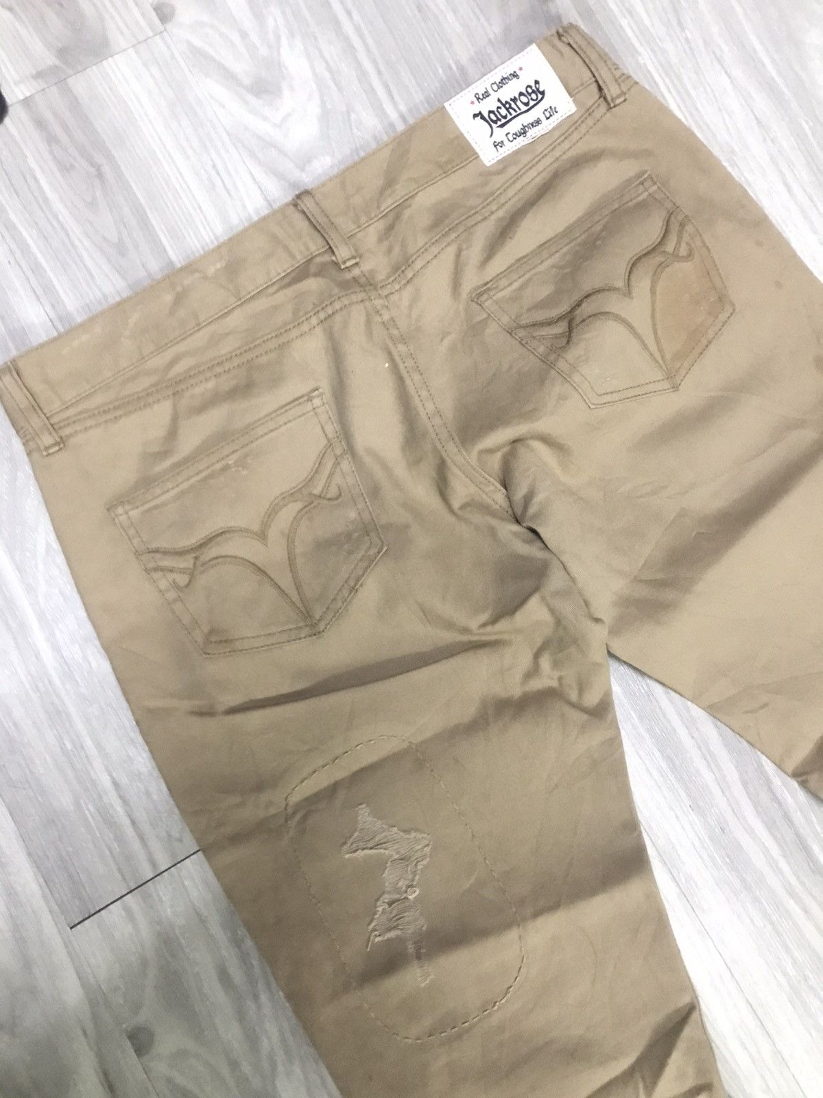 JACKROSE JACKROSE Lowrise Flared Cotton Pants Size US 29 - 11 Thumbnail