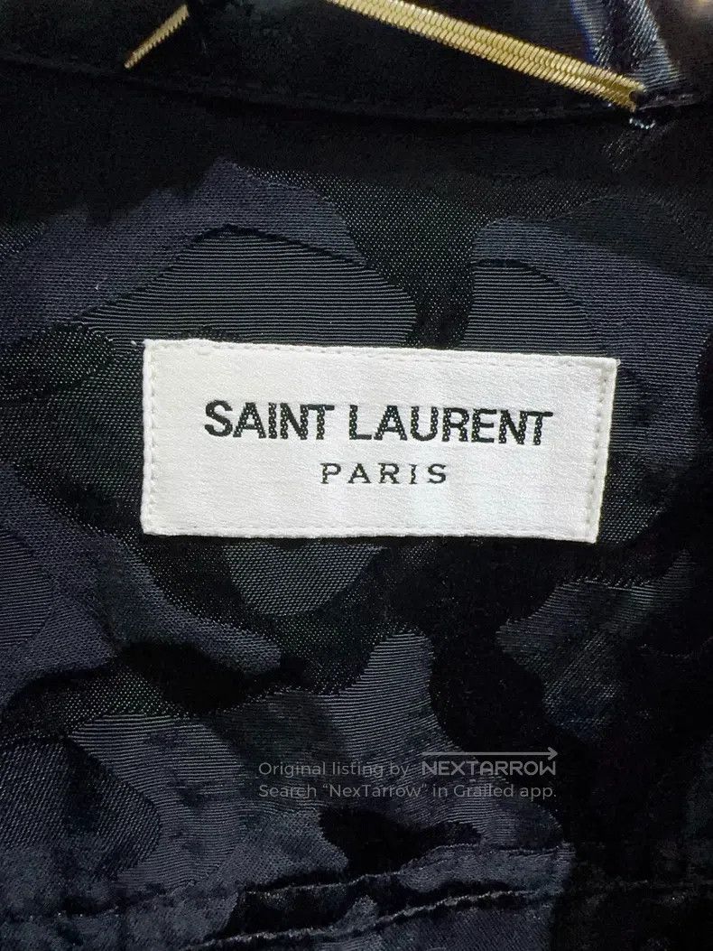 Saint Laurent Paris Saint Laurent Paris Coat i Size M / US 6-8 / IT 42-44 - 3 Thumbnail
