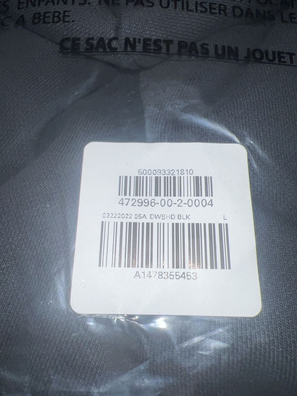 Balenciaga × Gap × Kanye West YGEBB Dove Hoodie Washed Black Size US L / EU 52-54 / 3 - 2 Thumbnail