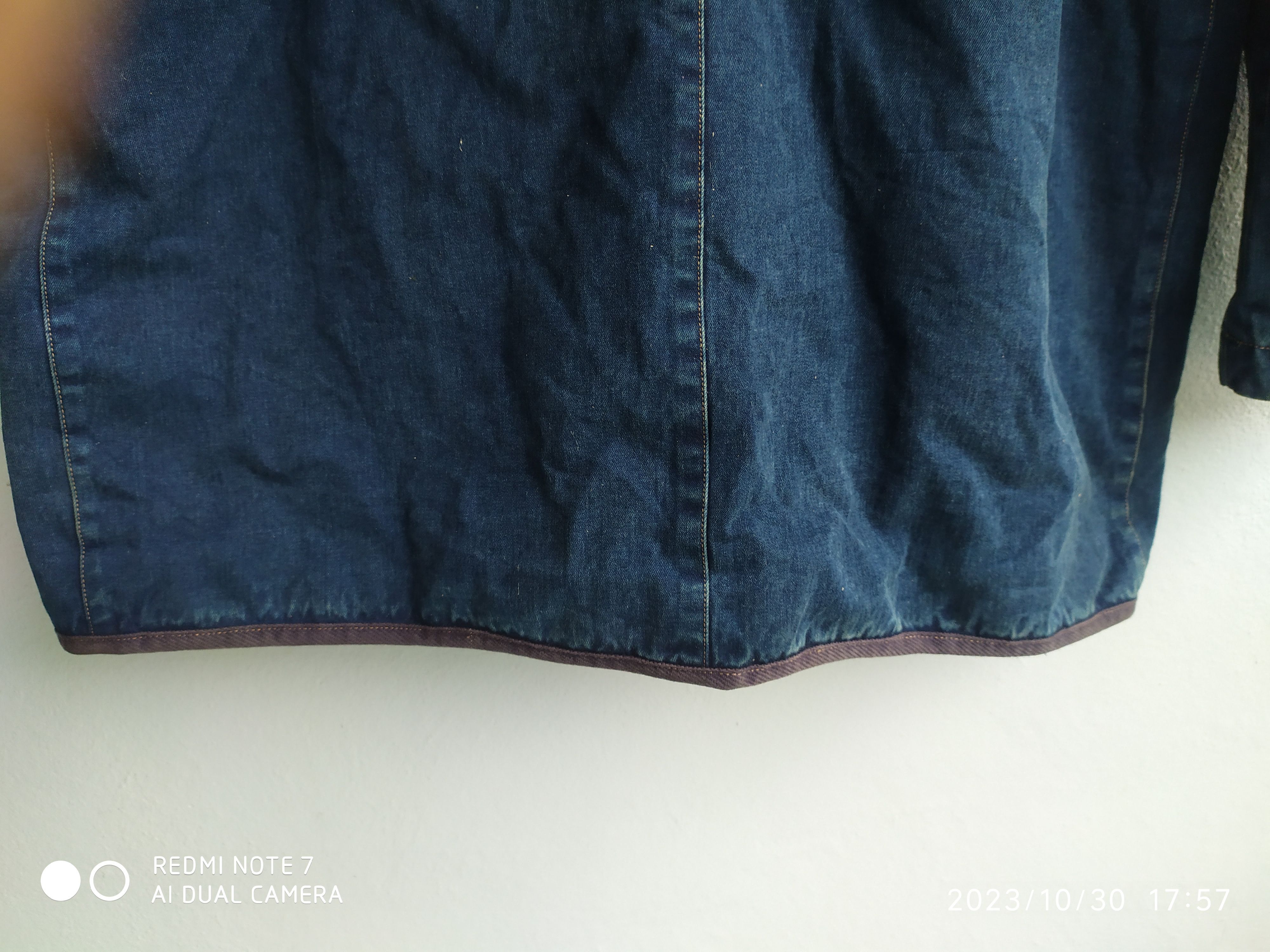 Japanese Brand × Vintage Vintage Papas Maniére De Heming indigo Japan jacket Size US M / EU 48-50 / 2 - 7 Thumbnail