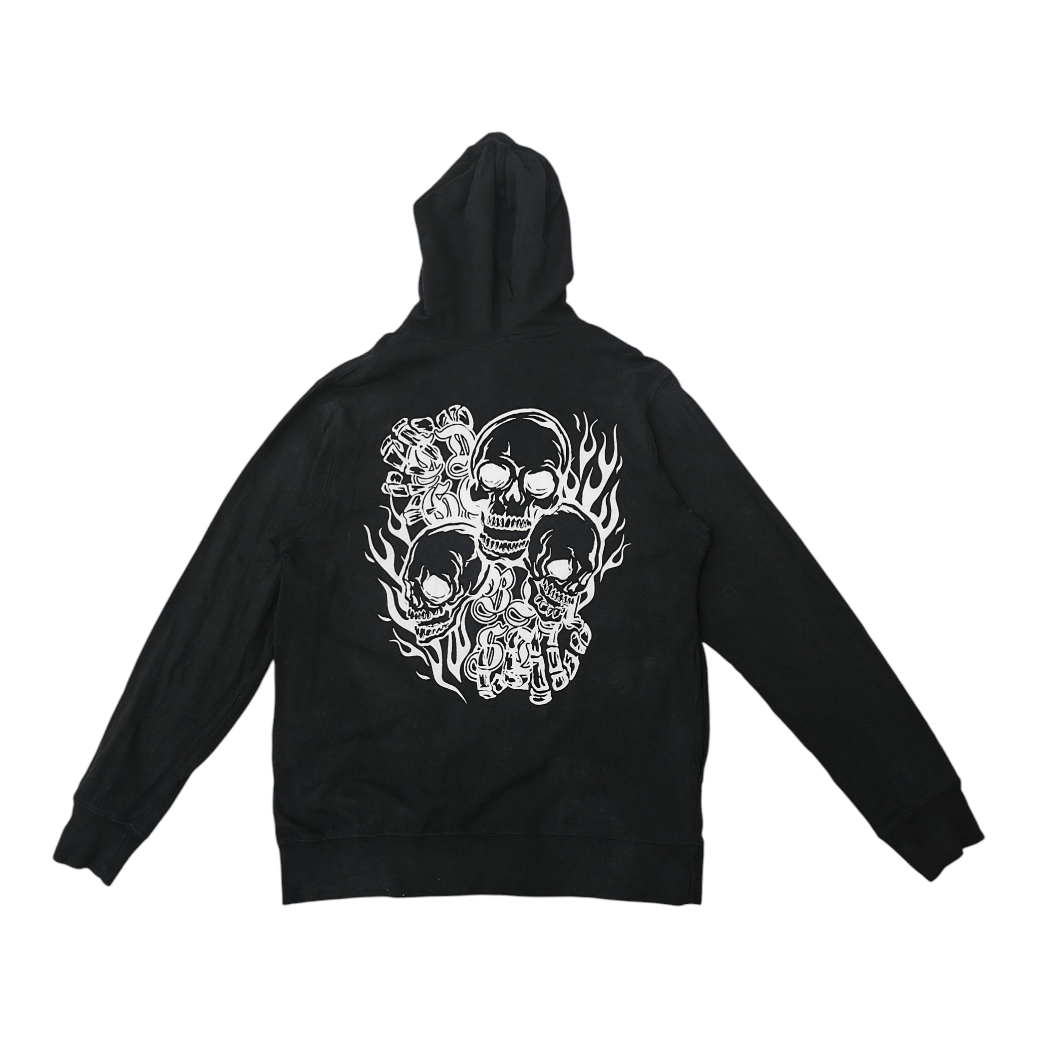 Japanese Brand Buemere Skull Hoodie Size US M / EU 48-50 / 2 - 1 Thumbnail