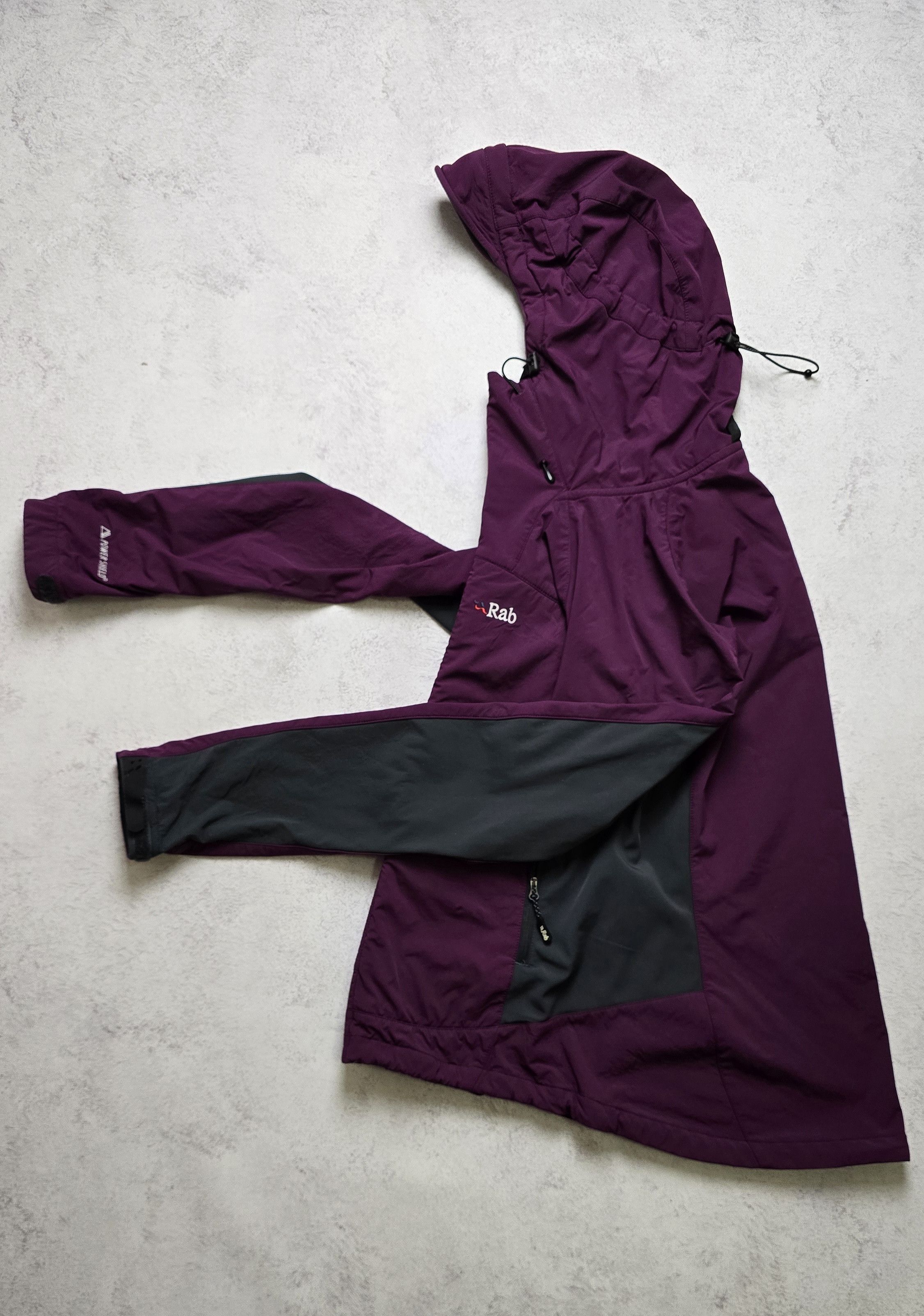 Rab Rab Baltoro Alpine Hooded Full Zip Power Shield Jacket Size L / US 10 / IT 46 - 1 Thumbnail