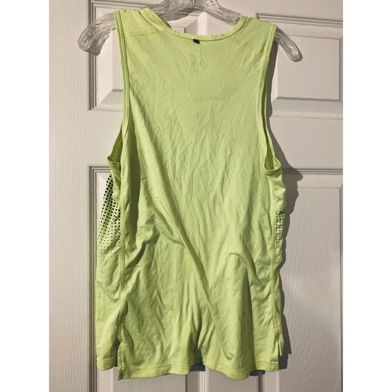 Nike Nike Dri-Fit Tank Top Womens Neon Yellow Small Running Sleeve Sleeveless Racerback Activewear Nike Dri-Fit Pullover Women’s | Size Small | Neon Size S / US 4 / IT 40 - 5 Thumbnail