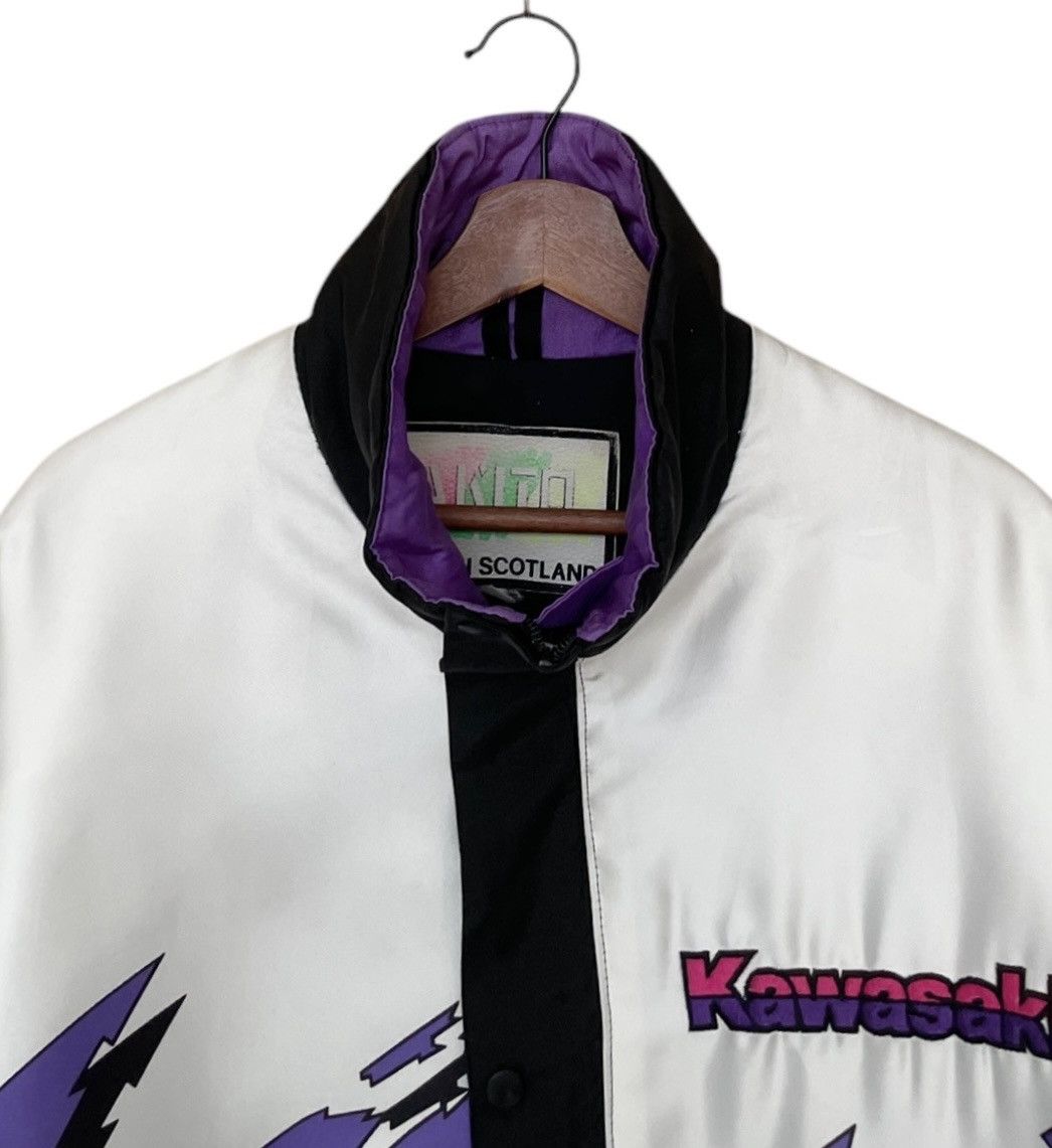 Vintage Vintage Brand Racing Kawasaki Motorcycle Jacket 1990s Size US L / EU 52-54 / 3 - 7 Thumbnail
