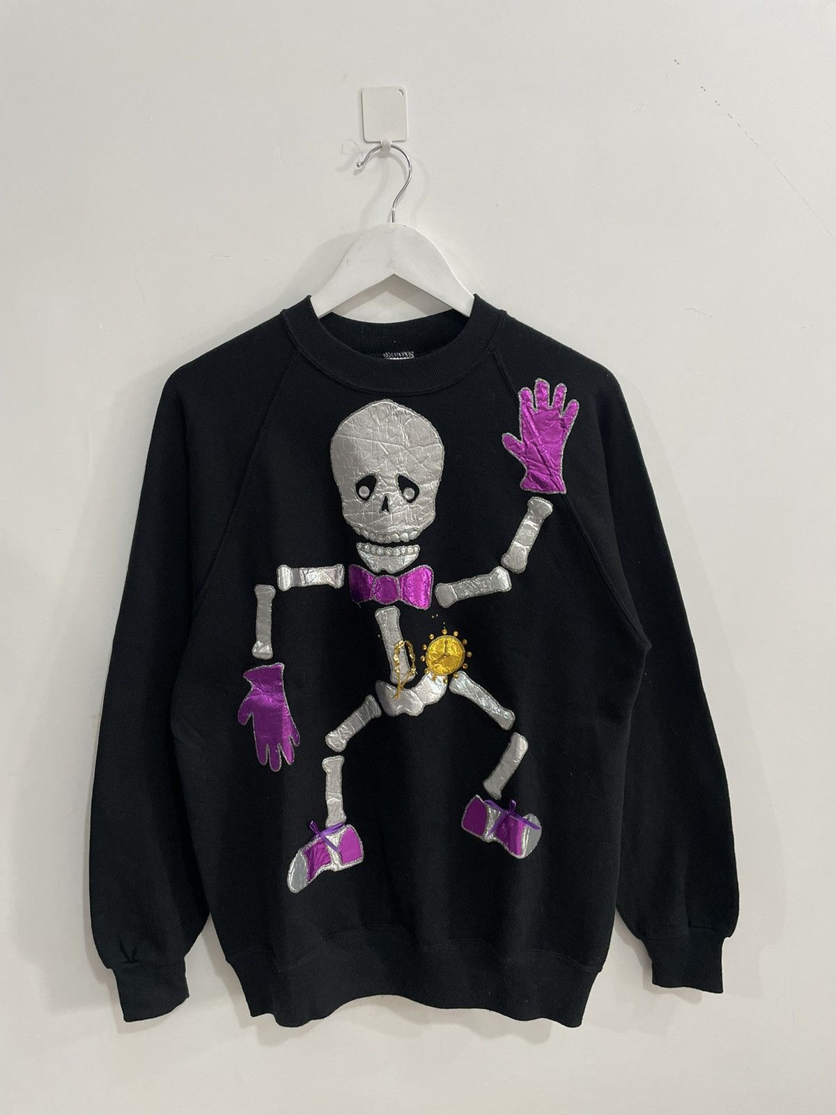 Kapital 2000s skleton By jerzees crewneck y2k style Size US L / EU 52-54 / 3 - 1 Thumbnail