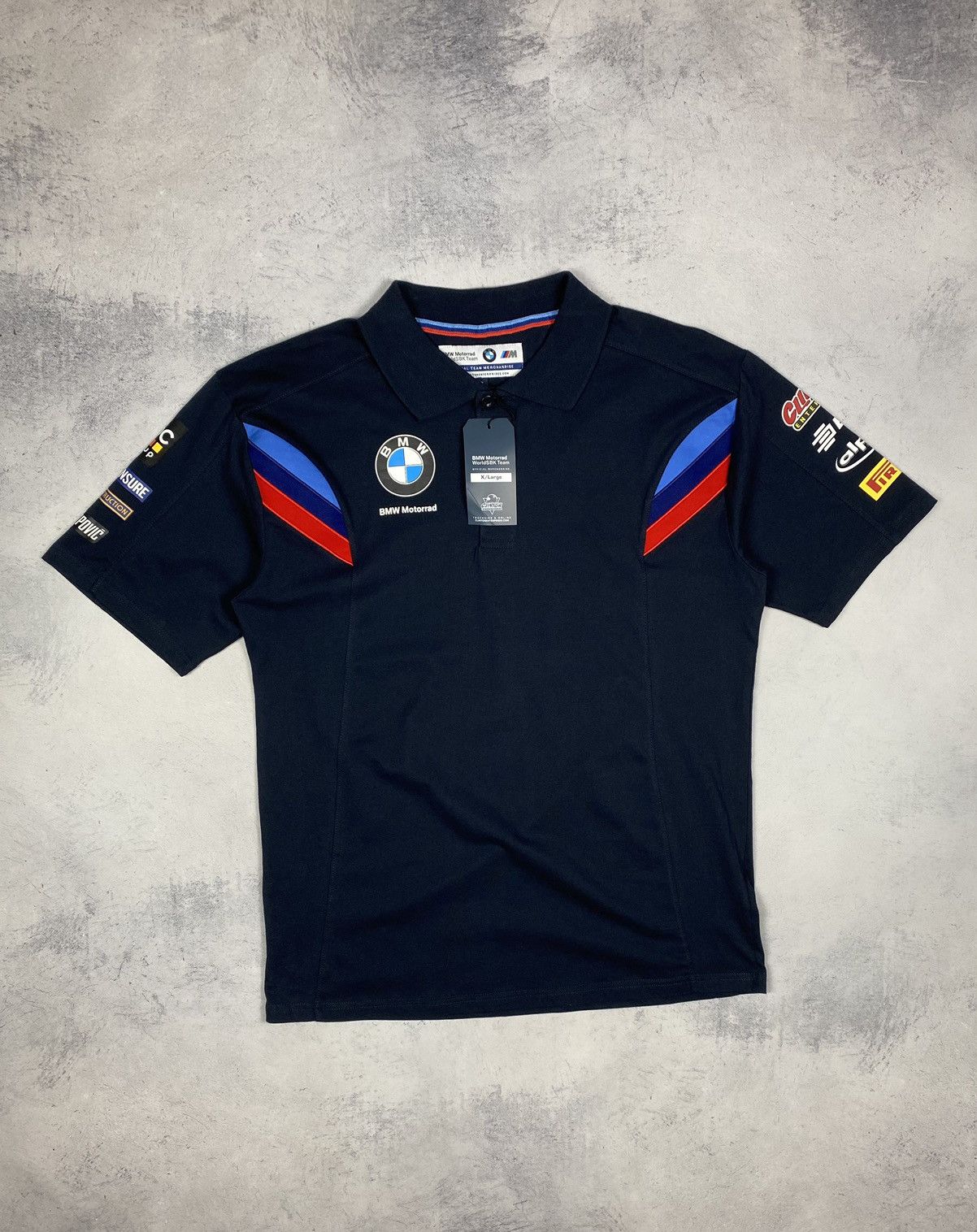 BMW BMW Motorrad WorldSBK Official Team Merchandise Racing Polo Size US M / EU 48-50 / 2 - 2 Thumbnail