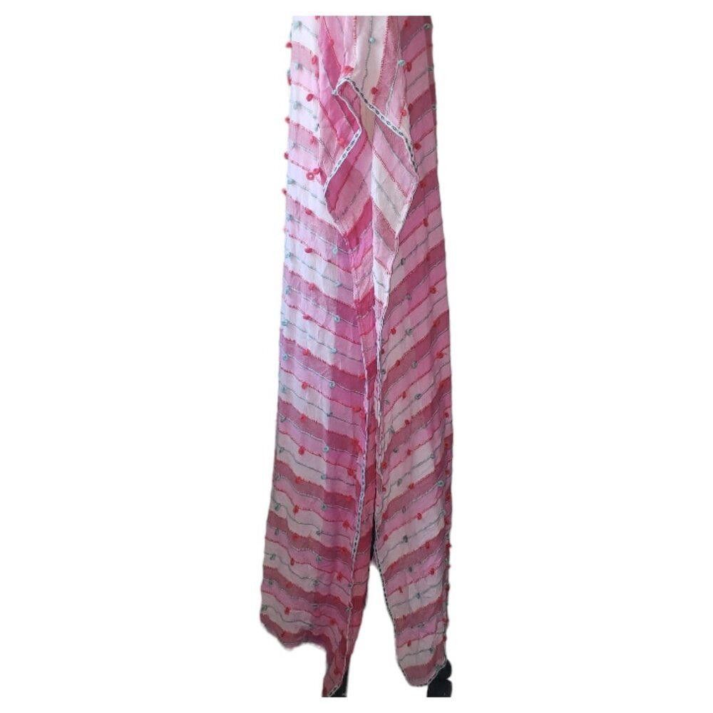 Designer CT1630 pitusa Pink Kaftan Gown Size ONE SIZE - 2 Thumbnail