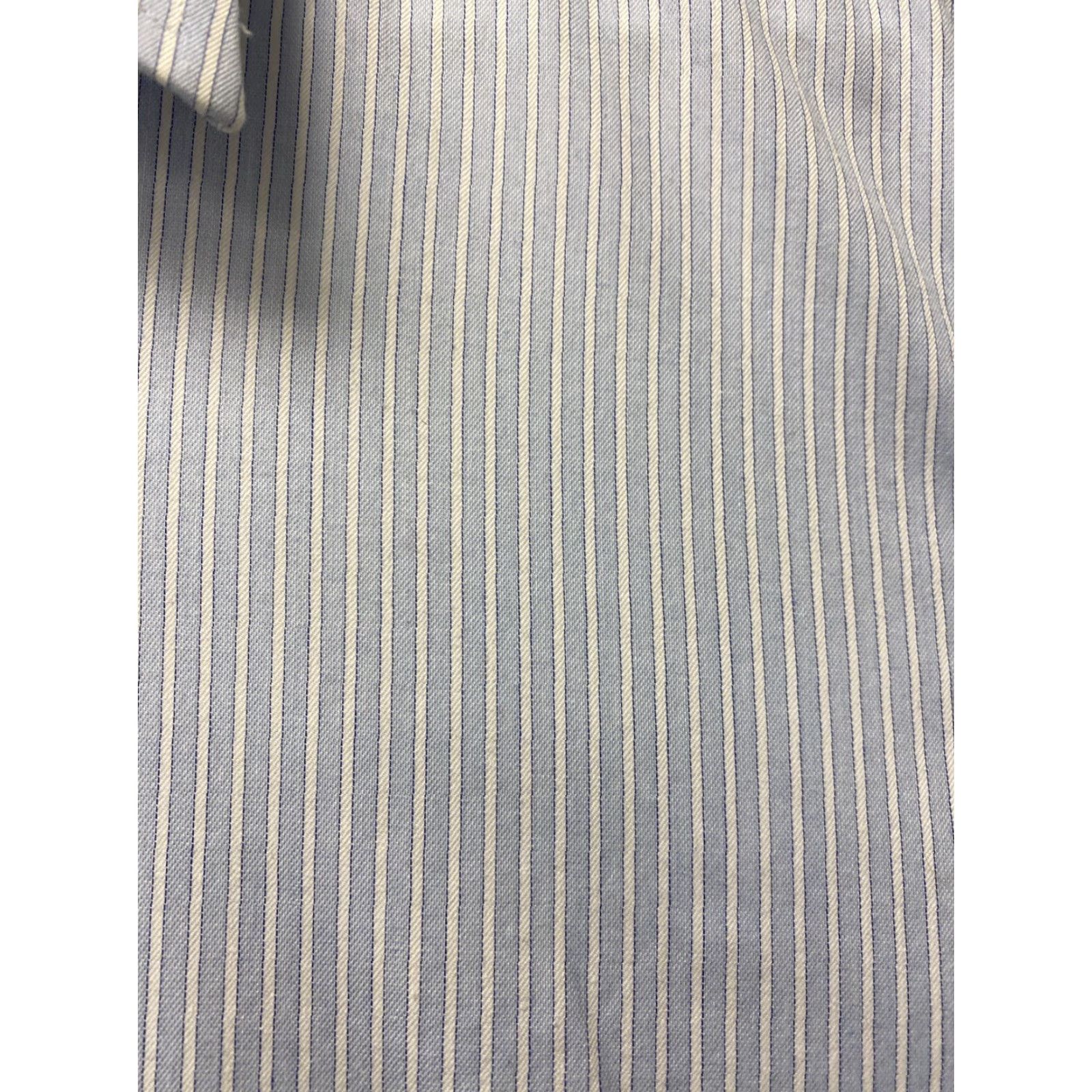 Brooks Brothers Brooks Brothers Men's Dress Shirt Blue 16 33 Non Iron 100% Cotton Long Sleeve Solid Pattern Classic Fit Regular Size 16 Brand Size 42R - 5 Thumbnail