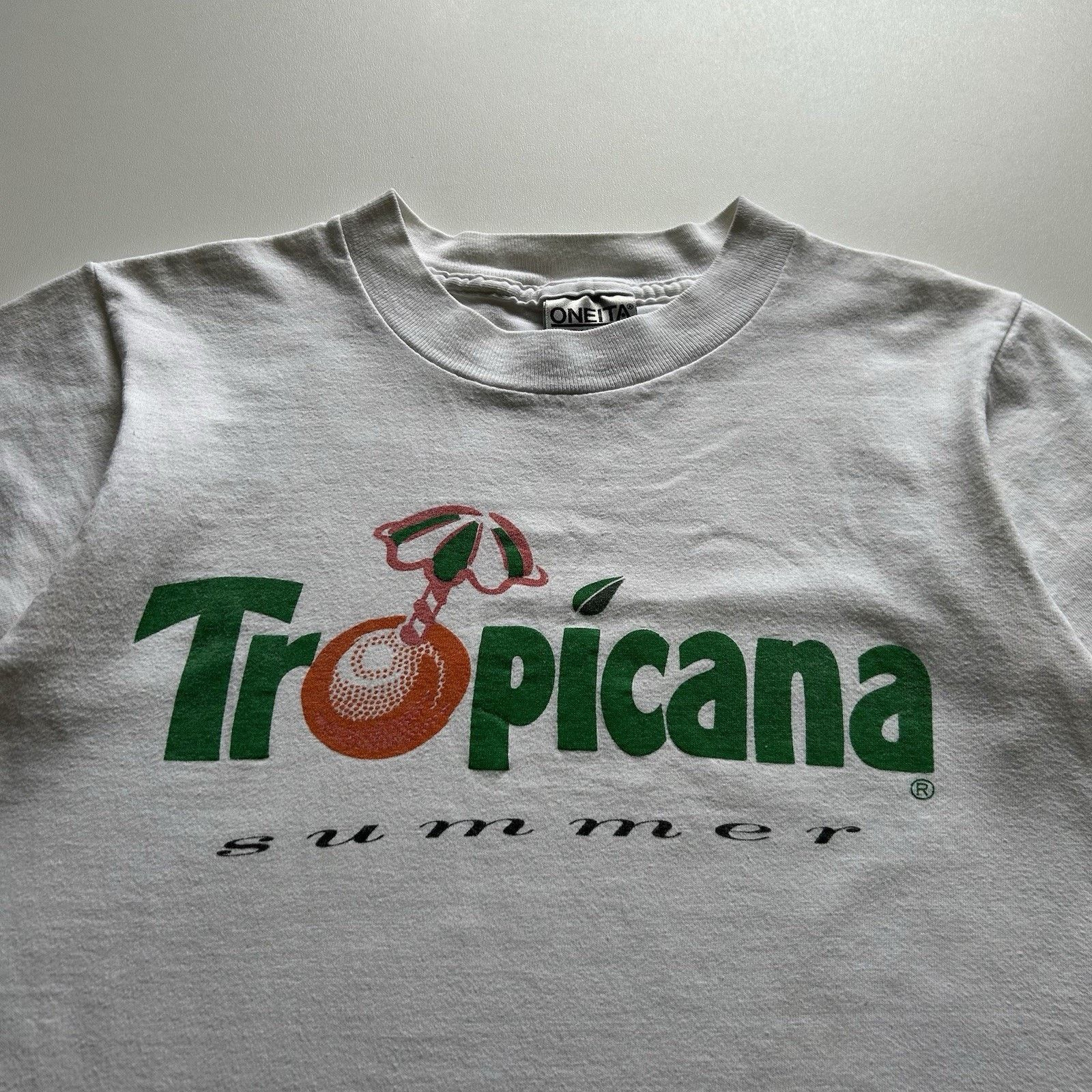 Other Vintage Tropicana Summer Promo T Shirt 90s Orange Juice XS Size US XS / EU 42 / 0 - 2 Thumbnail