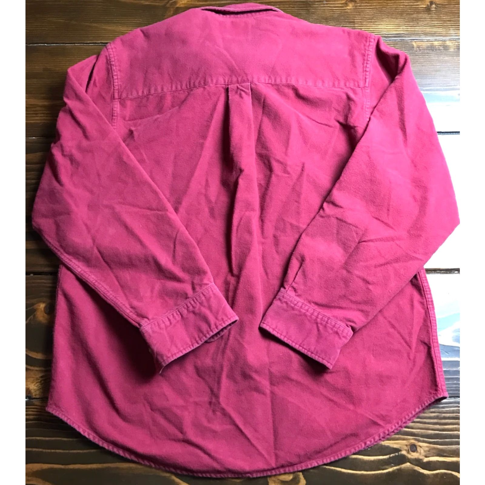Vintage Field Gear Shirt Men's Medium Red Flannel Button Up Long Sleeve Size US M / EU 48-50 / 2 - 2 Thumbnail