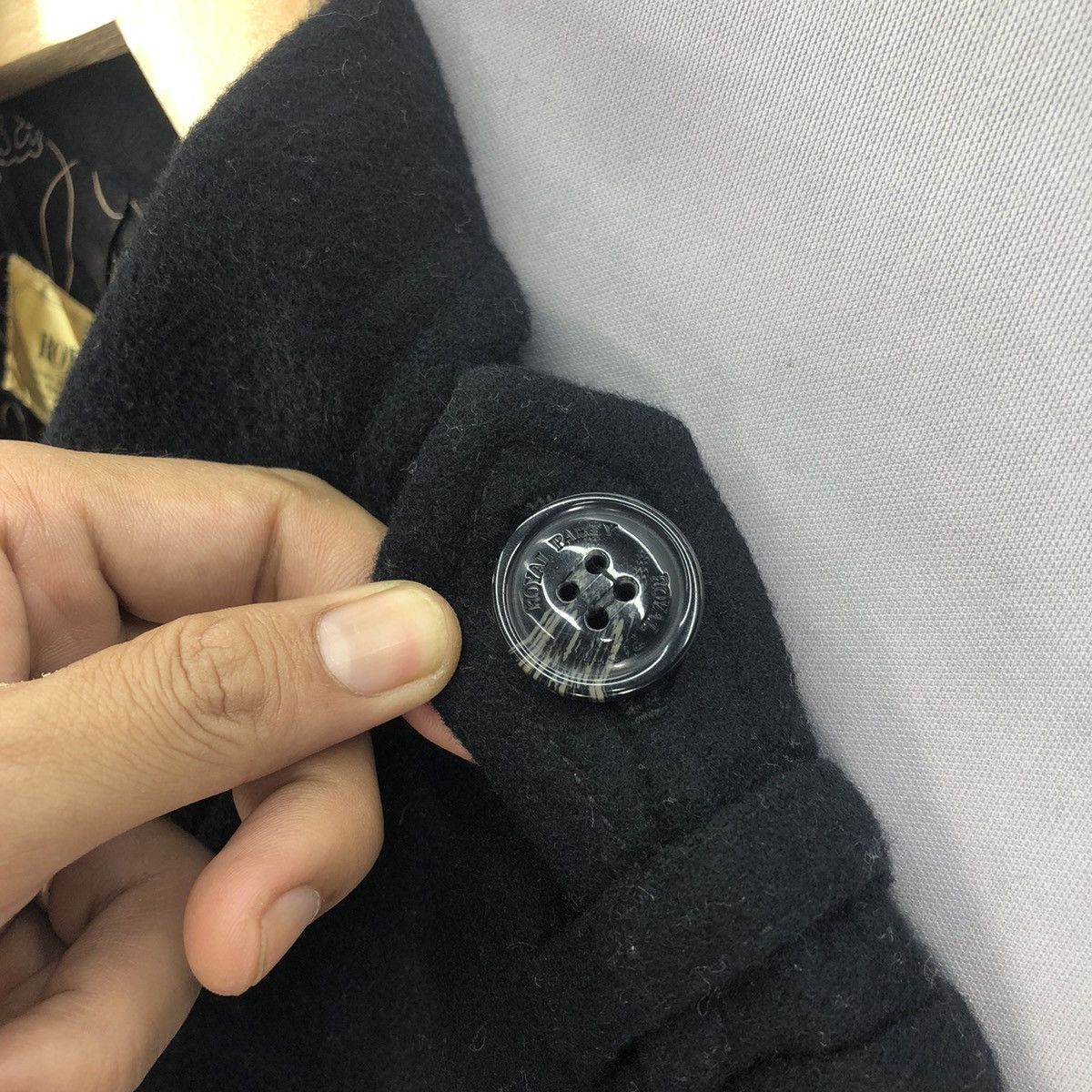Japanese Brand Royal Party Double Breasted Wool Peacoat Jacket Size S / US 4 / IT 40 - 7 Thumbnail