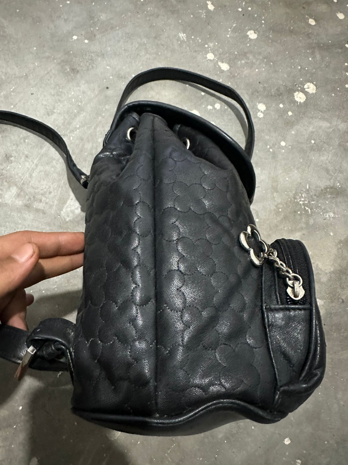 Yohji Yamamoto Ysaccs by Yohji Yamamoto Leather Backpack Size ONE SIZE - 6 Thumbnail