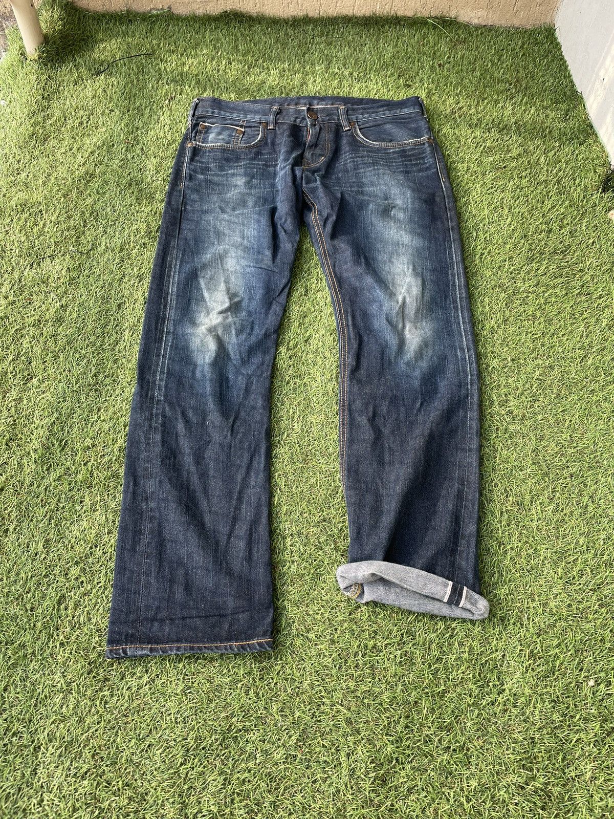 🔥RAW ed-55 edwin 32 x 32 japanese denim jeans selvedge