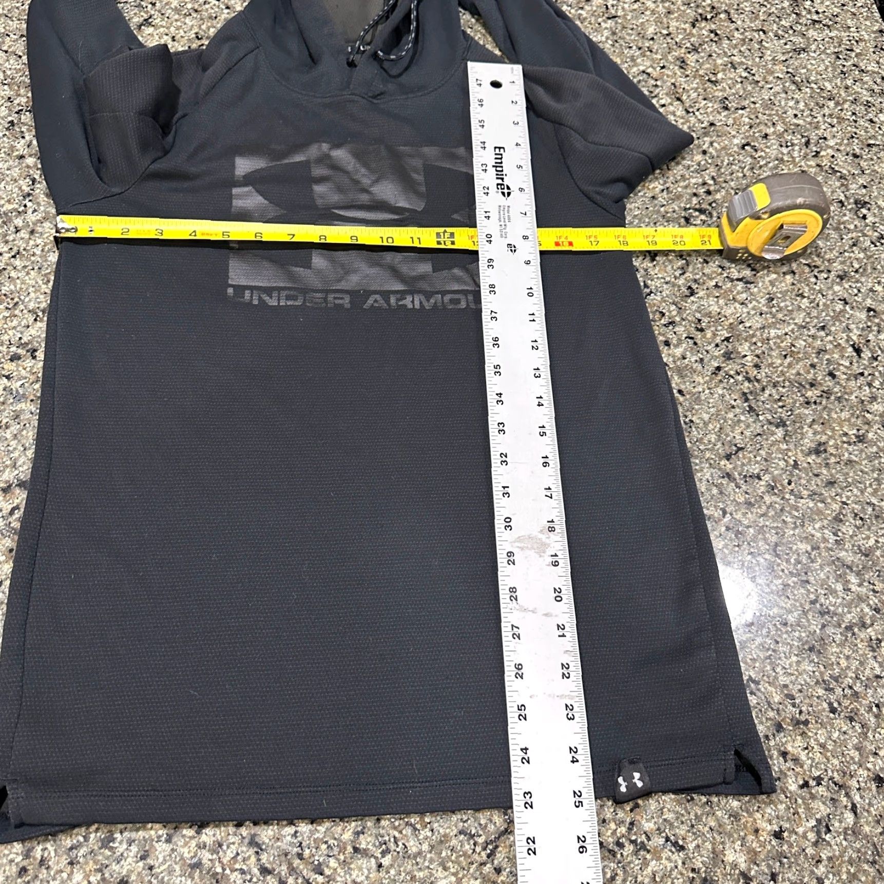 Under Armour Under Armour Men Hoodie Pullover Regular Size S Black Long Sleeve Logo Size US S / EU 44-46 / 1 - 6 Thumbnail