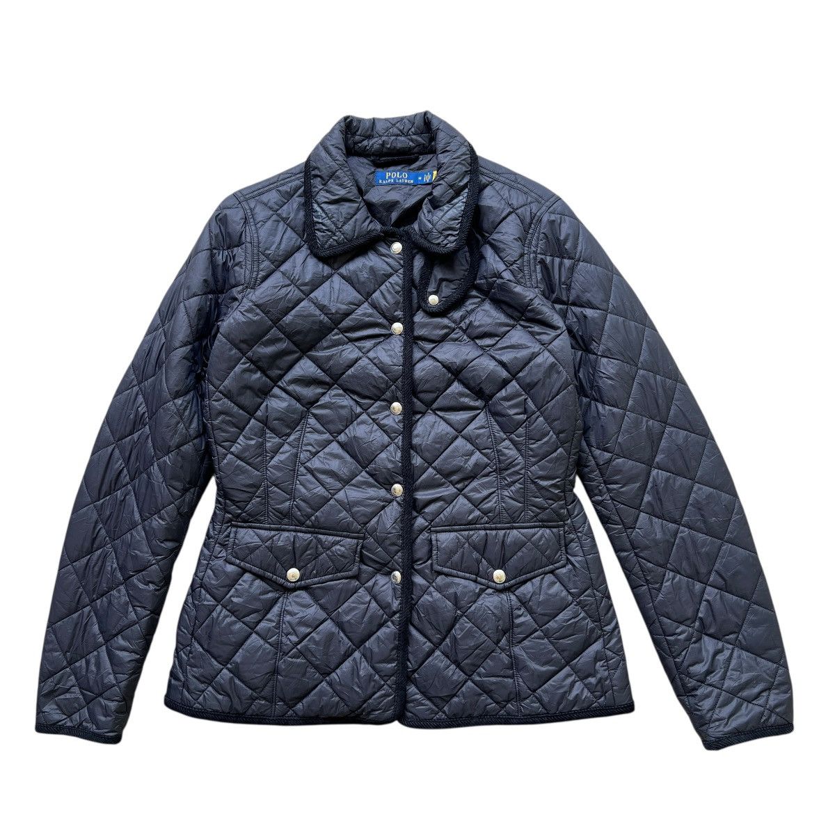 Japanese Brand Polo Ralph Lauren Quilted Diamond Jacket Size M / US 6-8 / IT 42-44 - 1 Thumbnail